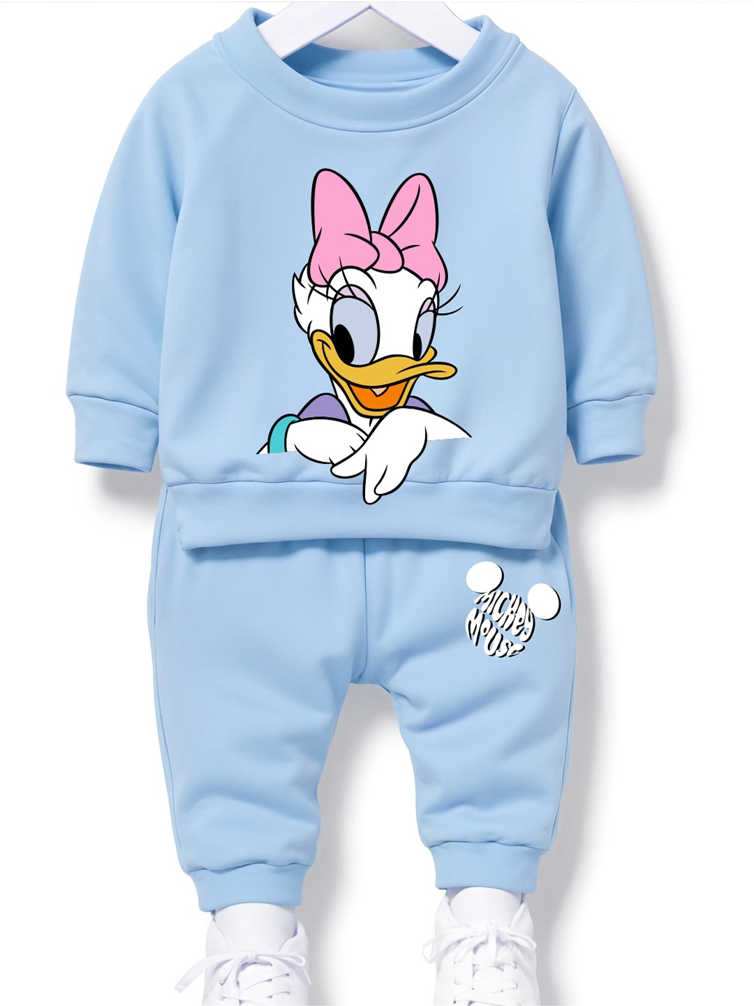 

x2o Kids Daisy Duck Printed Sweatshirt With Joggers, Blue