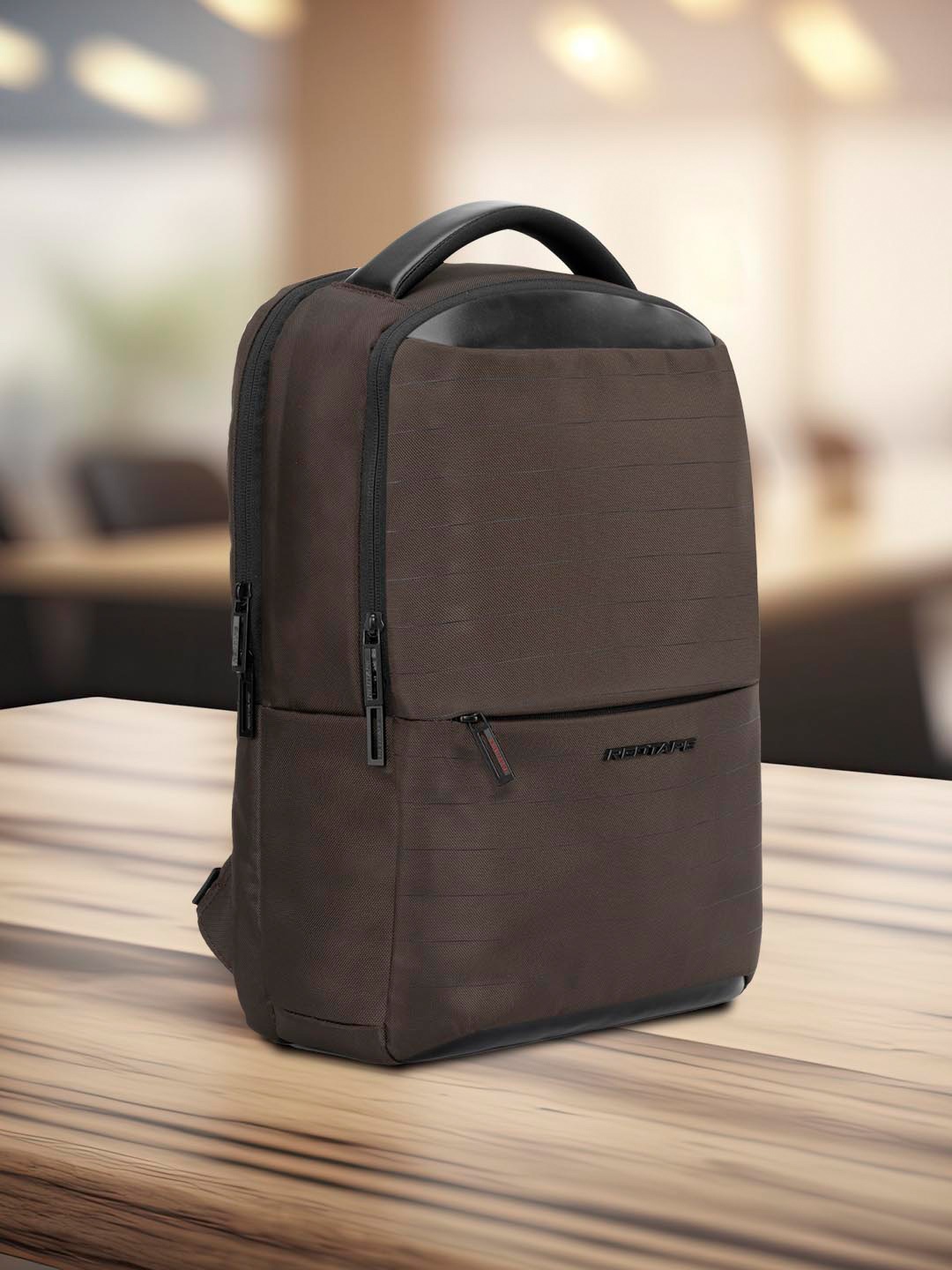 

Red Tape Unisex 16 Inch Laptop Ergonomic Backpack, Brown