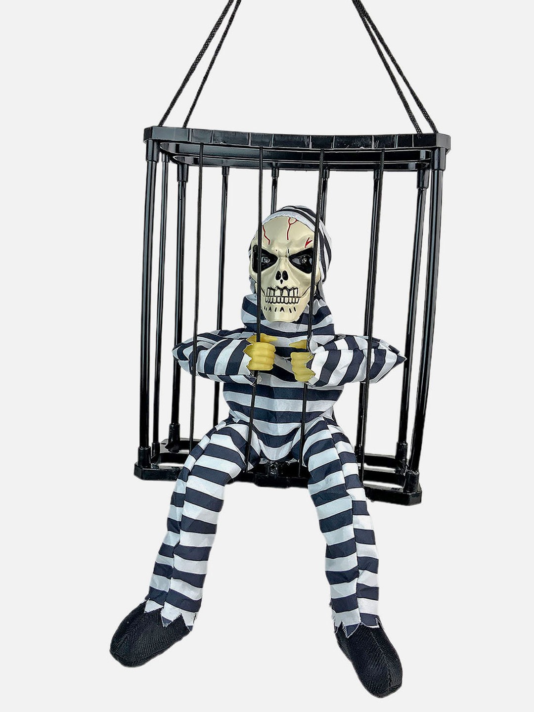 

Little Surprise Box LLP Black Remove Me Out Prisoner Skeleton Halloween Dcor