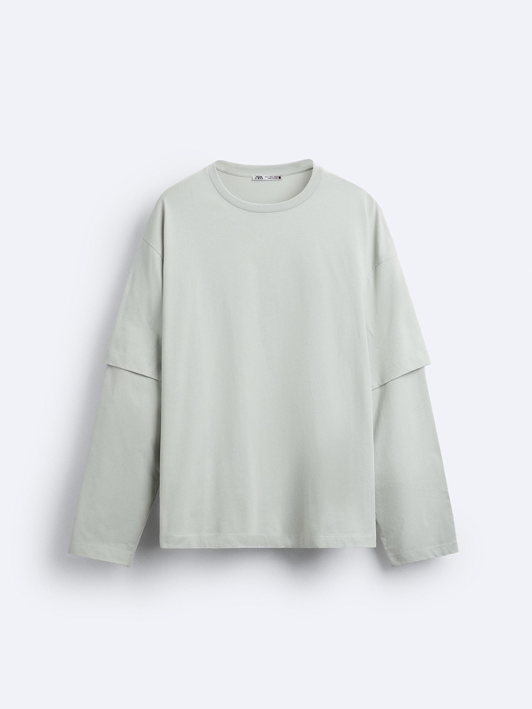 

ZARA Men T-shirt, Sea green