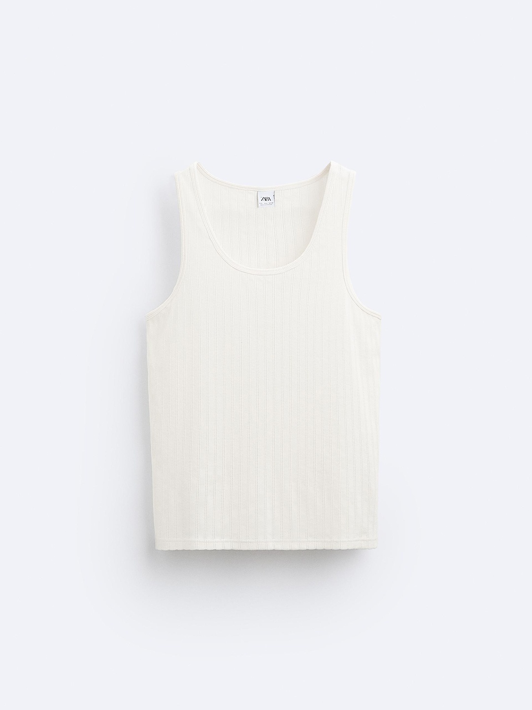 

ZARA Men Innerwear Vest, Off white