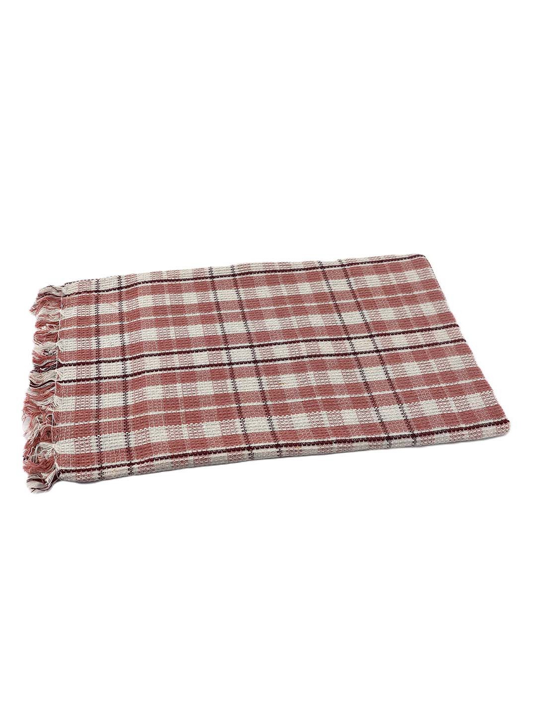 

BOMBAY DYEING Brown & White Striped Pure Cotton 200 GSM Bath Towel
