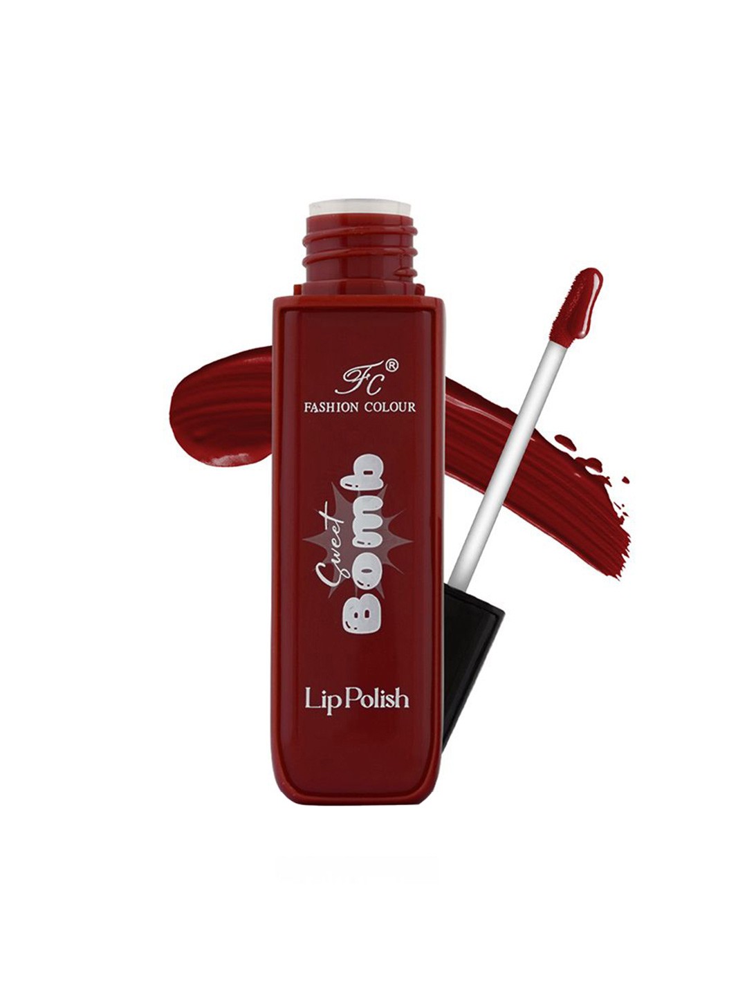 

Fashion Colour Sweet Bomb Quick Dry Liquid Lipstick - 4 ml - Dull Red - 06