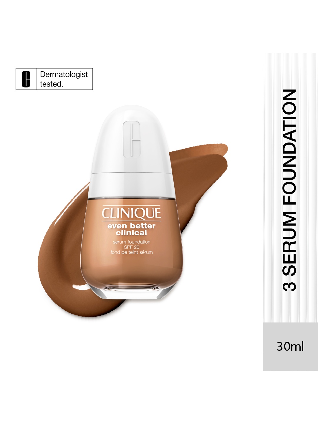 

Clinique Even Better Clinical SPF20 Serum Foundation 30 ml - WN 124 Sienna, Beige