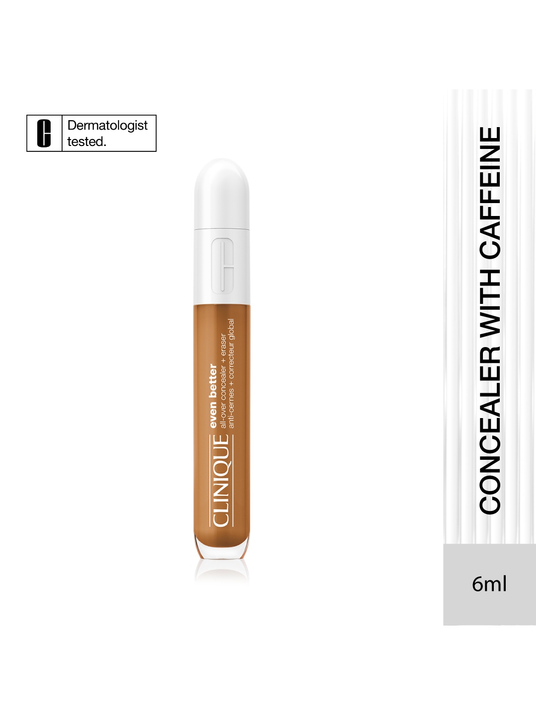 

Clinique Even Better All-Over Concealer + Eraser 6ml - Amber WN118, Brown