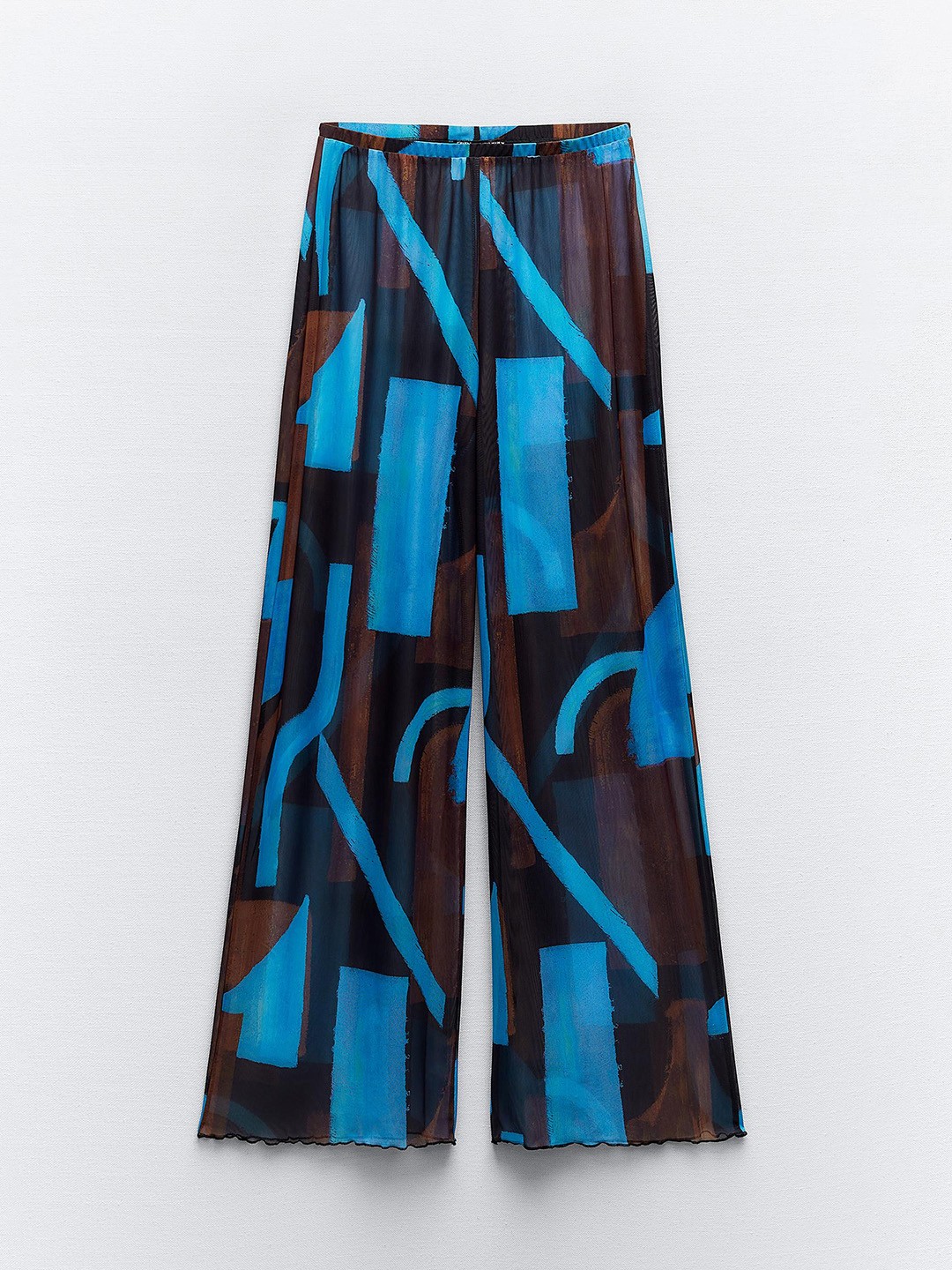 

ZARA Women Printed Trousers, Multi