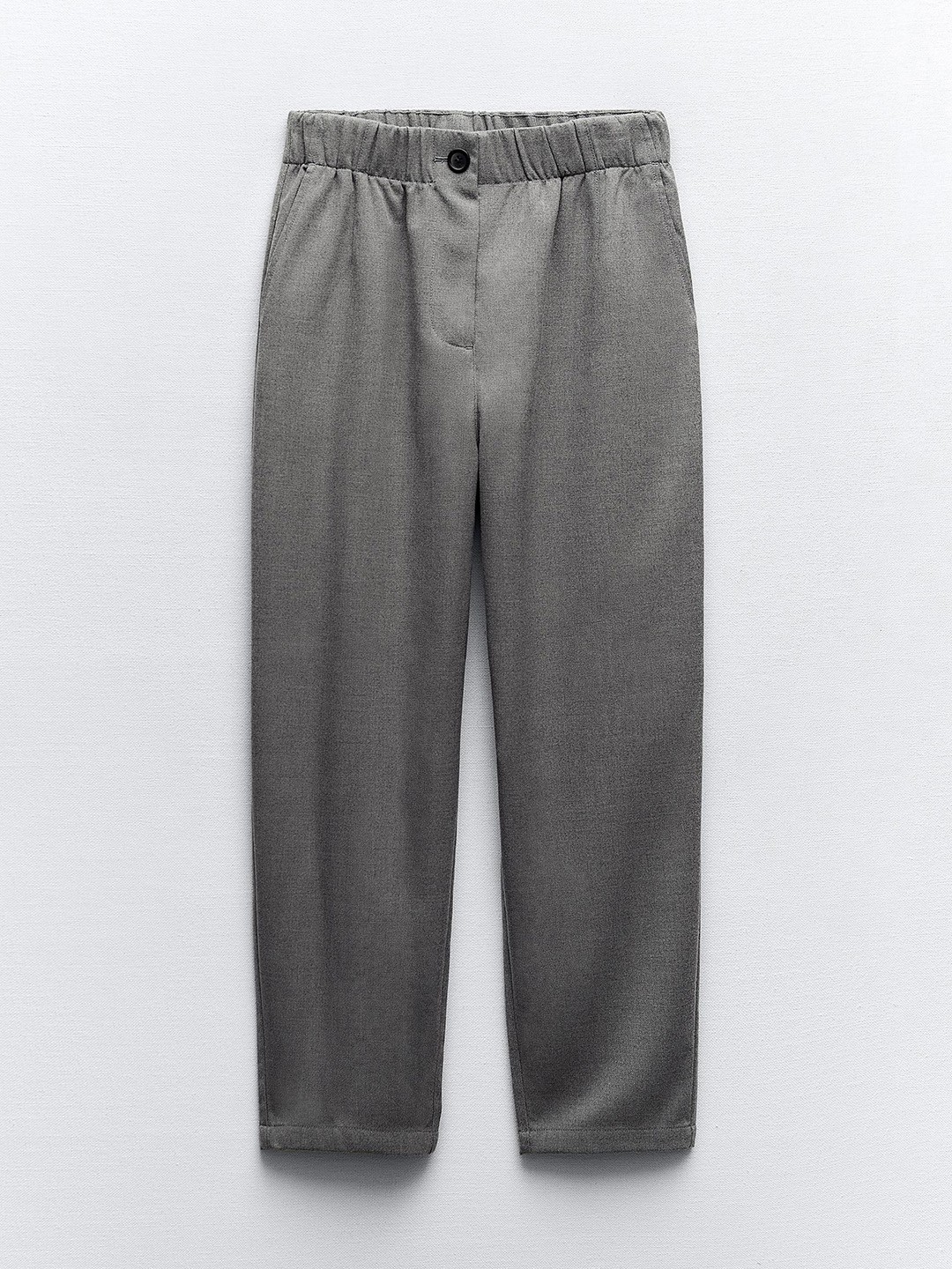 

ZARA Women Trousers, Grey
