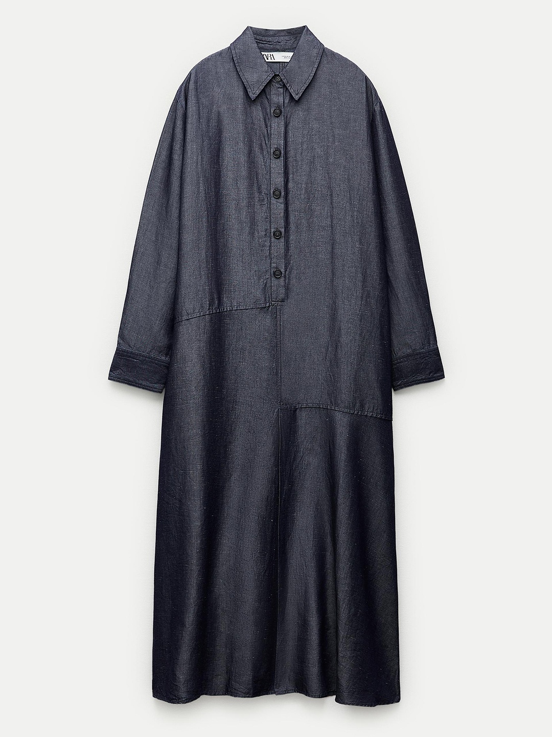 

ZARA Pure Cotton Dress, Navy blue