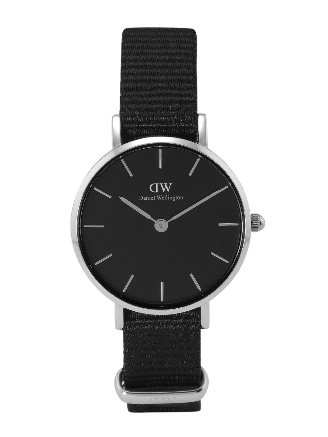 

Daniel Wellington Women Dial & Braided Straps Analogue Watch DW00100248K, Black