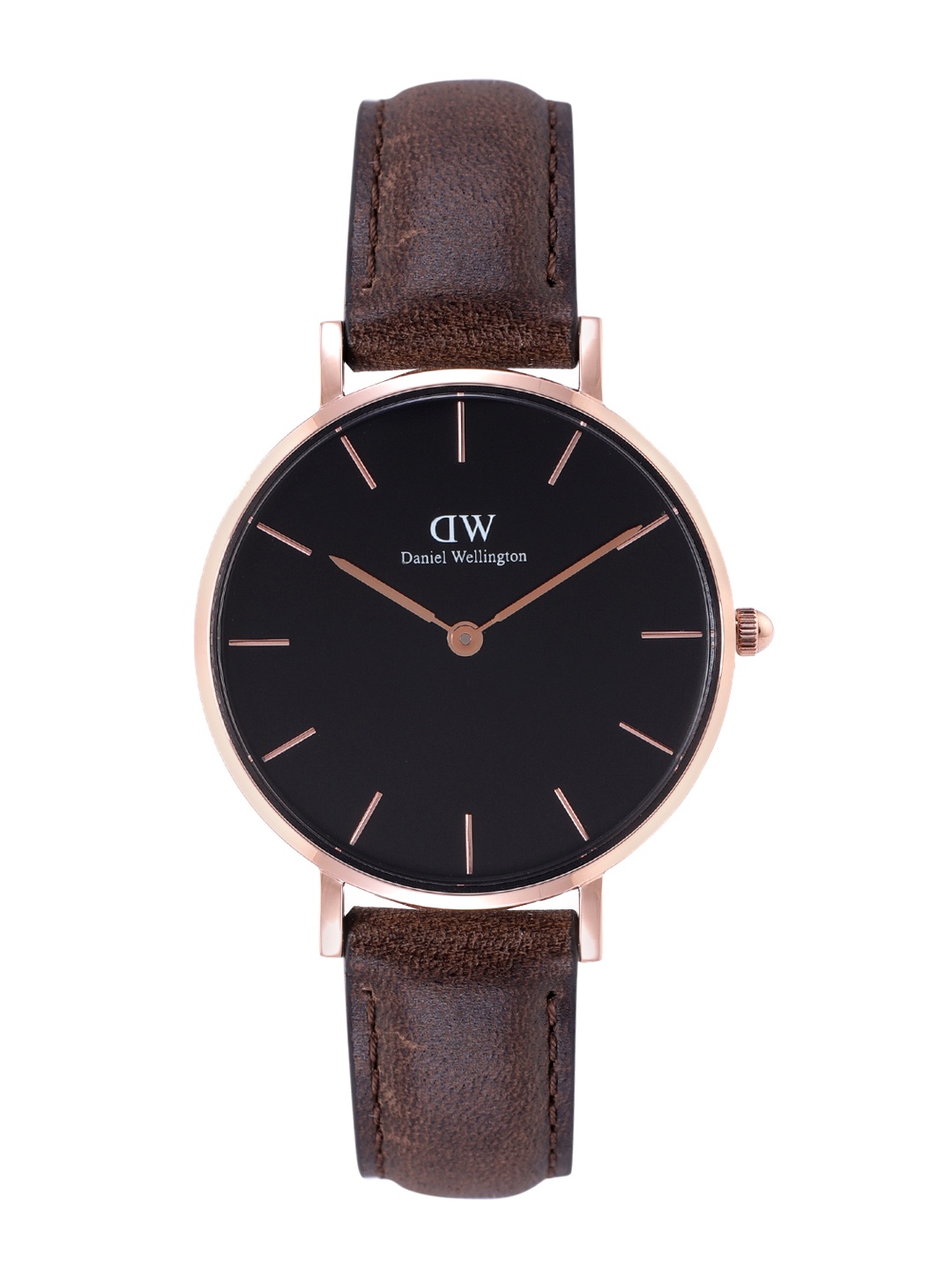 

Daniel Wellington Women Dial & Leather Straps Analogue Watch DW00100165K, Black