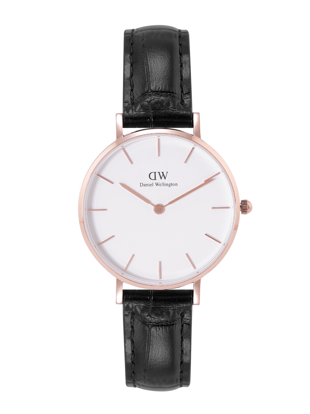 

Daniel Wellington Women Dial & Leather Textured Straps Analogue Watch DW00100173K, White