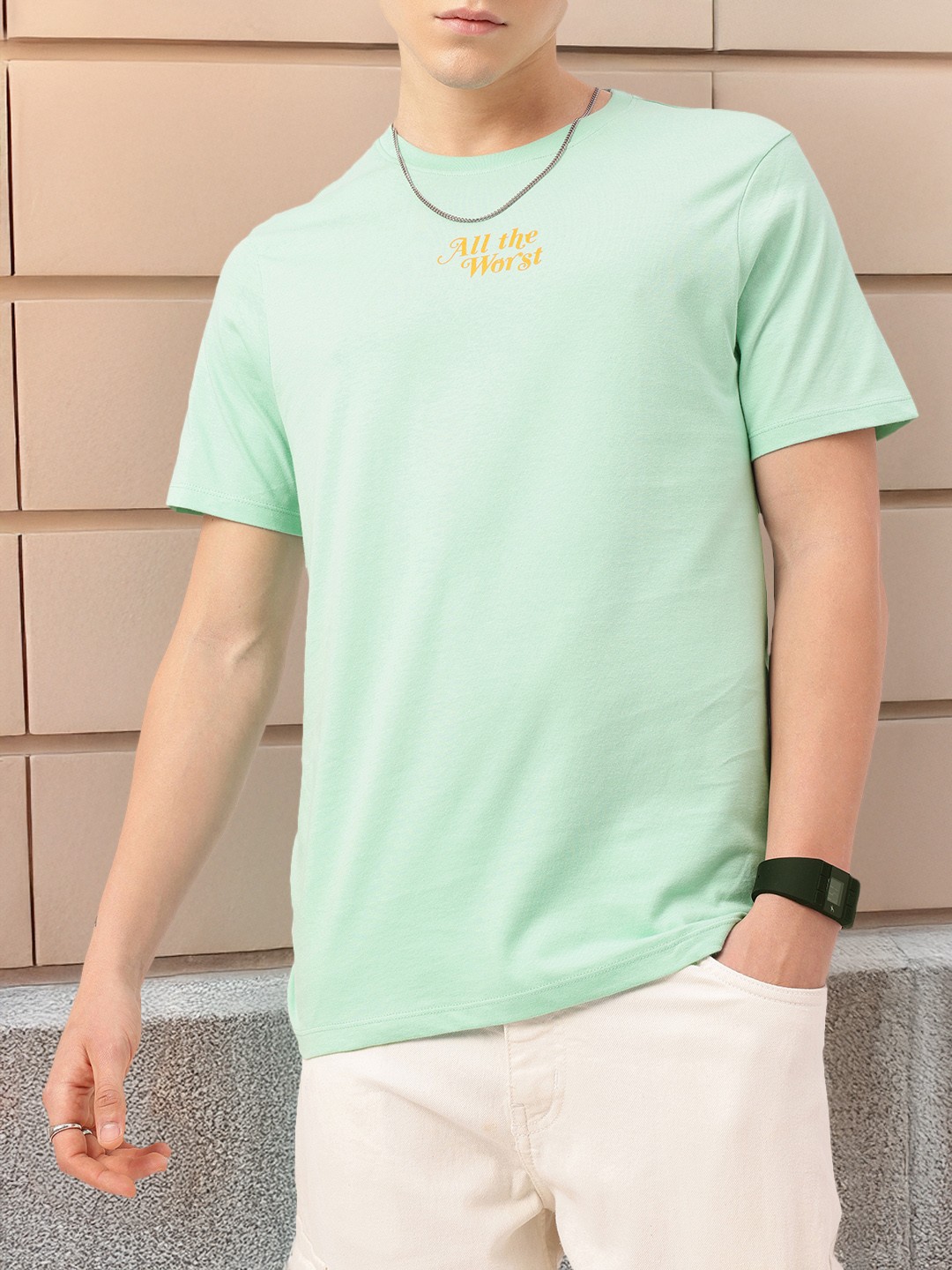 

Kook N Keech Urban Savvy Casual T-shirt, Green