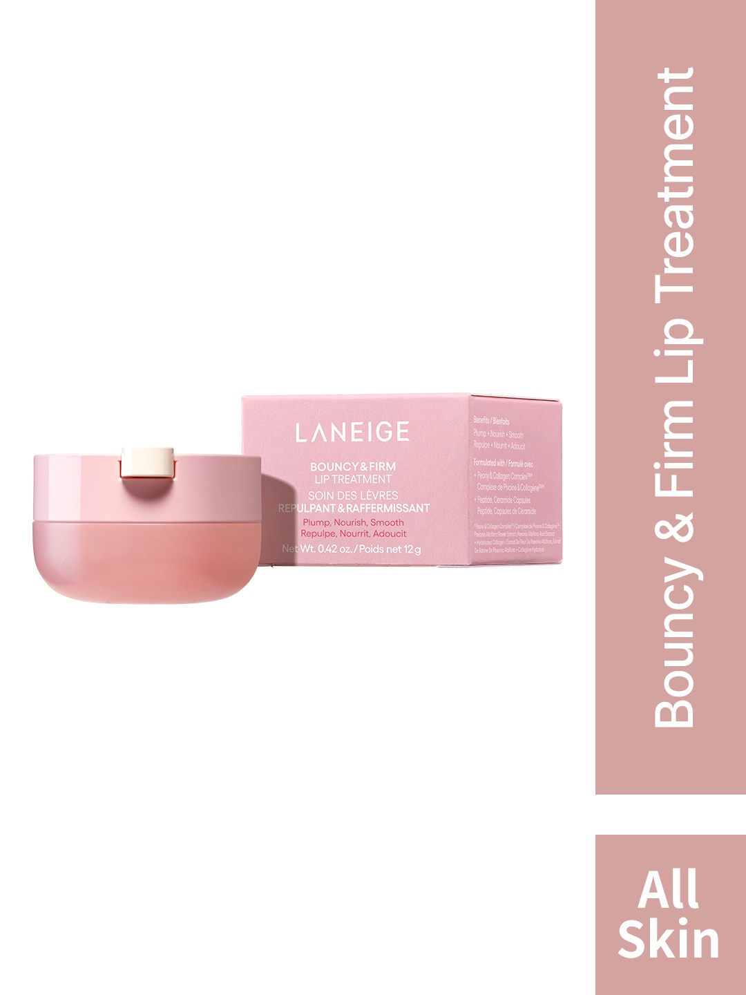 

LANEIGE Bouncy & Firm Lip Treatment - 12g, Pink