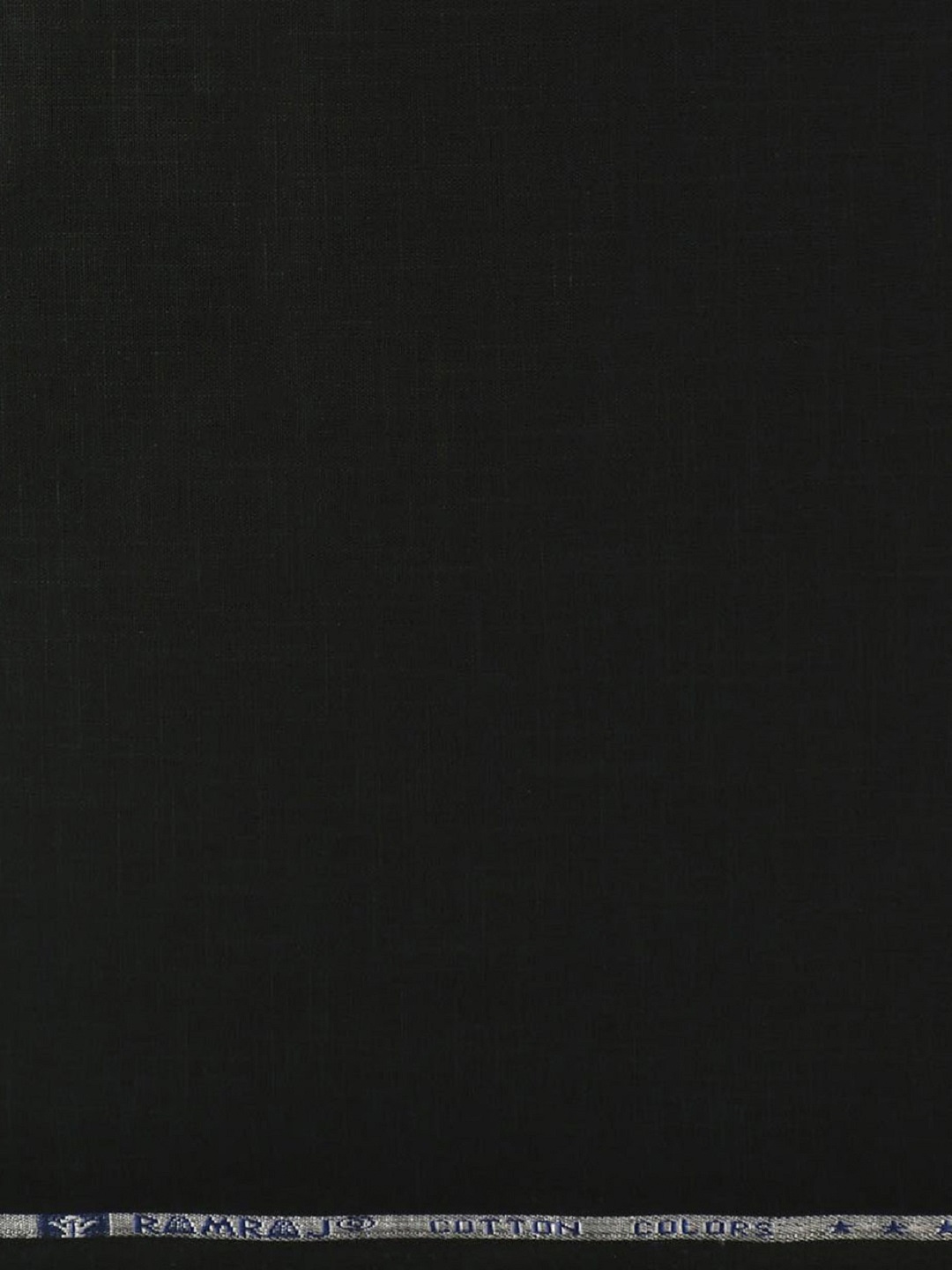 

Ramraj Men Solid Cotton Shirt Clothing Fabric, Black