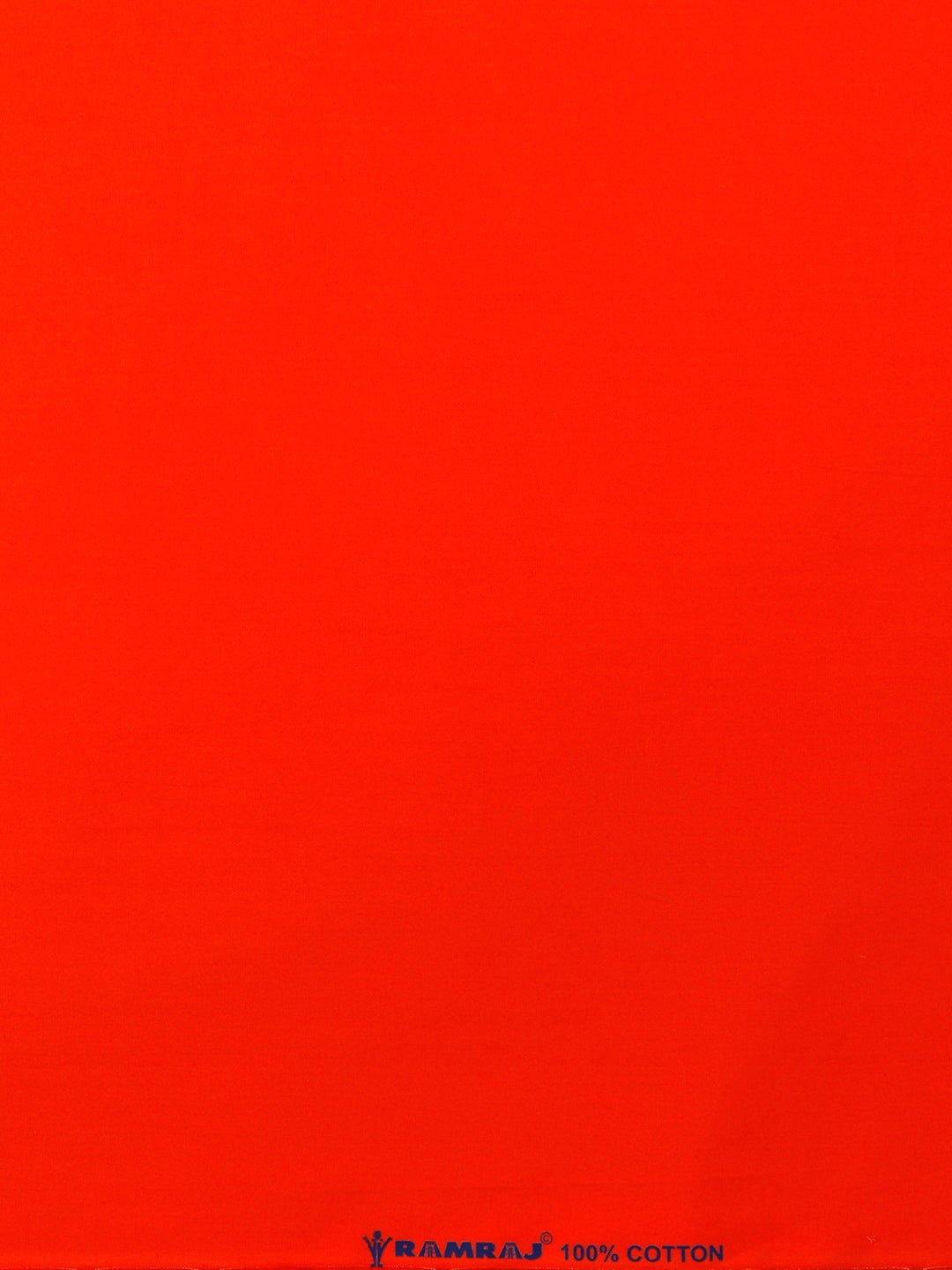 

Ramraj Men Solid Cotton Shirt Clothing Fabric, Red
