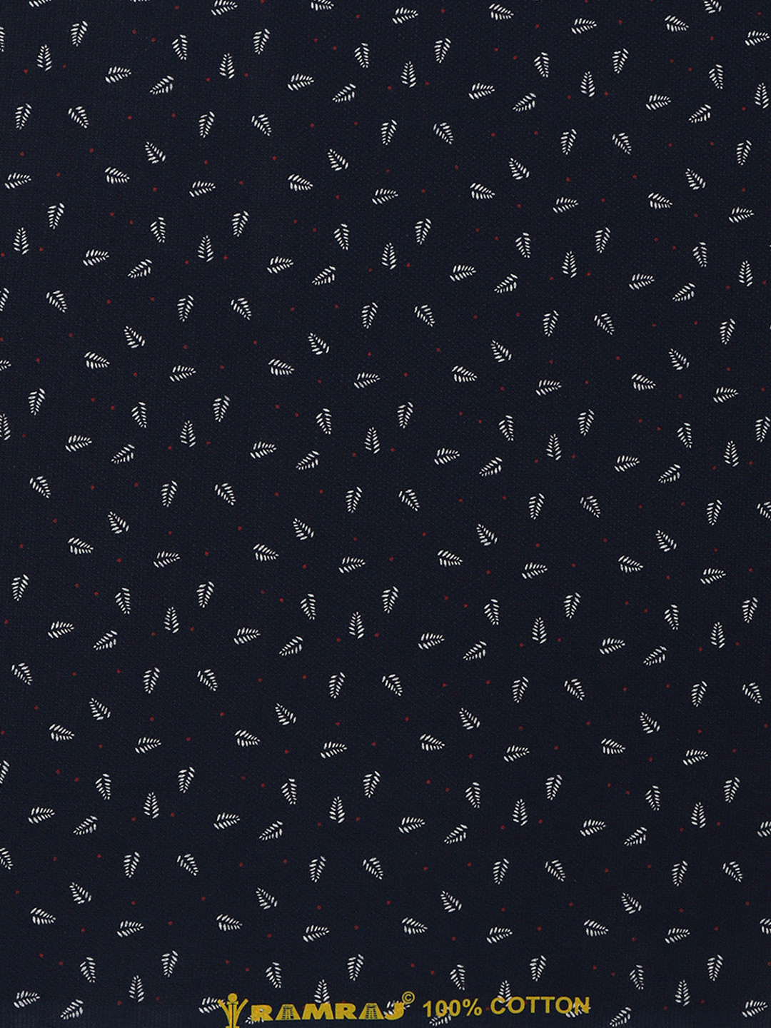 

Ramraj Men Printed Shirt Clothing Fabric, Navy blue