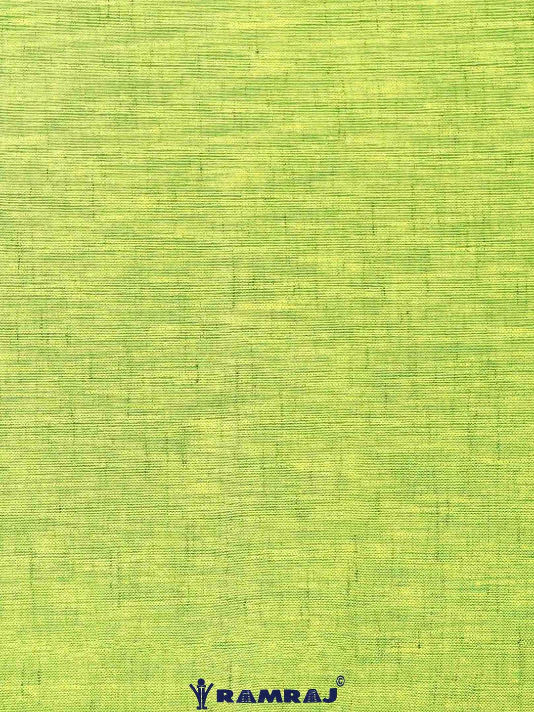 

Ramraj Men Solid Cotton Shirt Clothing Fabric, Green