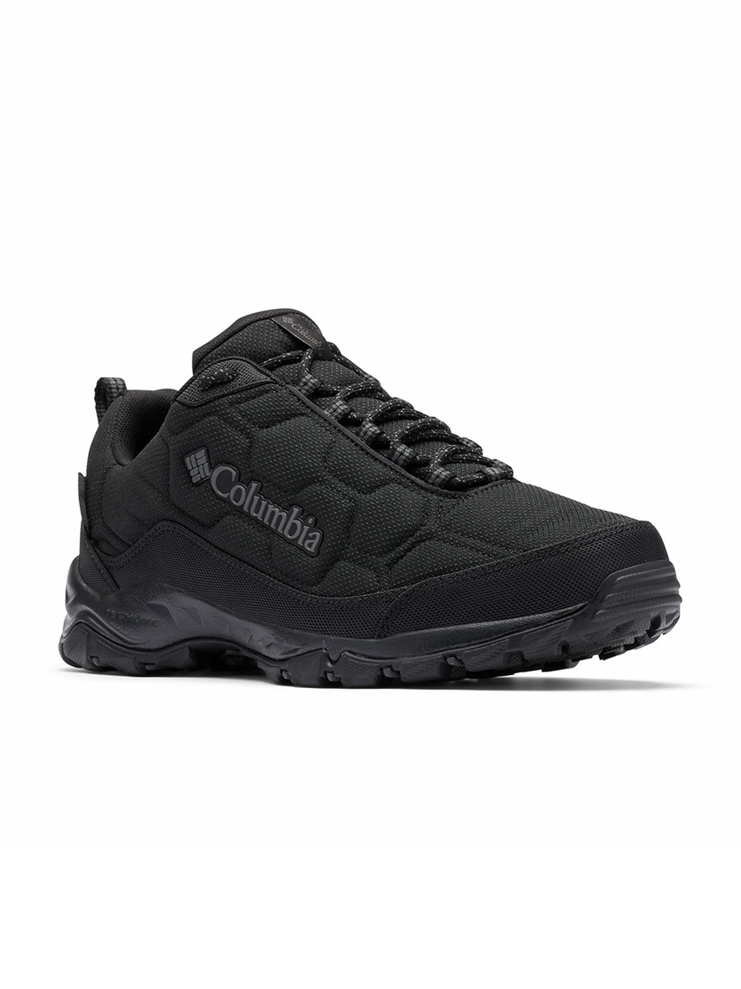 

Columbia Men Firecamp IIi Waterproof Men Textured Trekking Shoes, Black