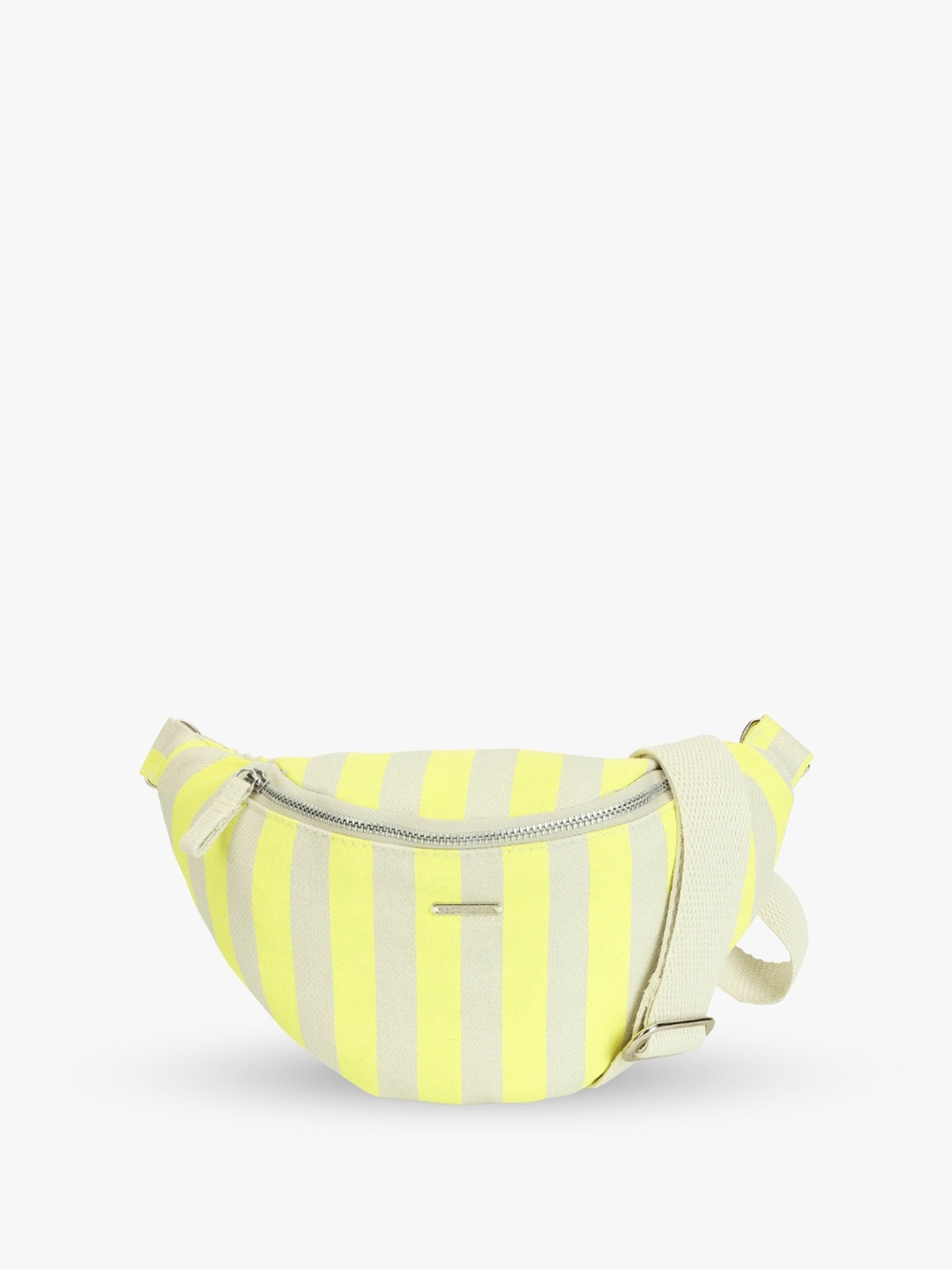 

EcoRight Women Striped Waist Pouch, Yellow
