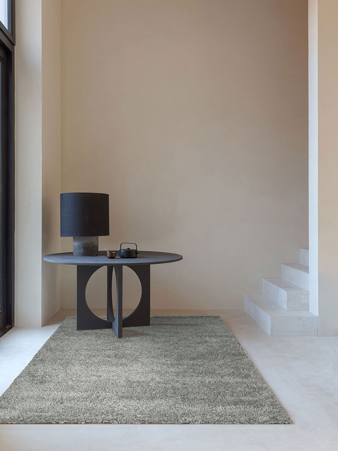 

DDecor Grey Rectangle Anti-Skid Carpet