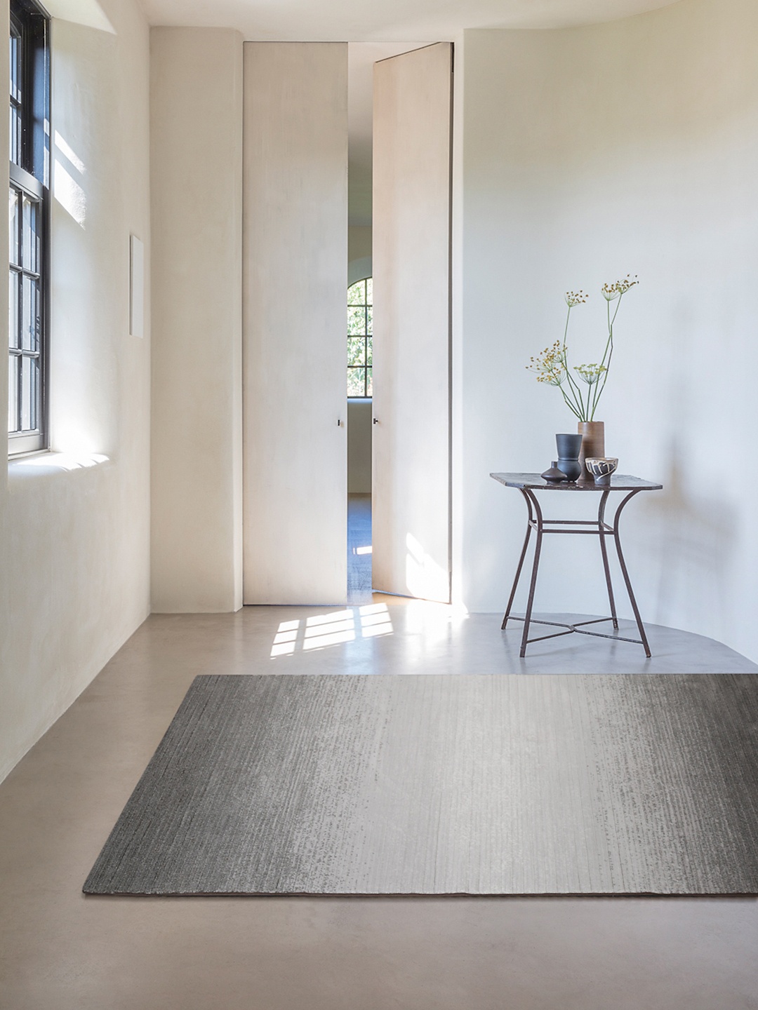 

DDecor Grey Rectangle Anti-Skid Carpet