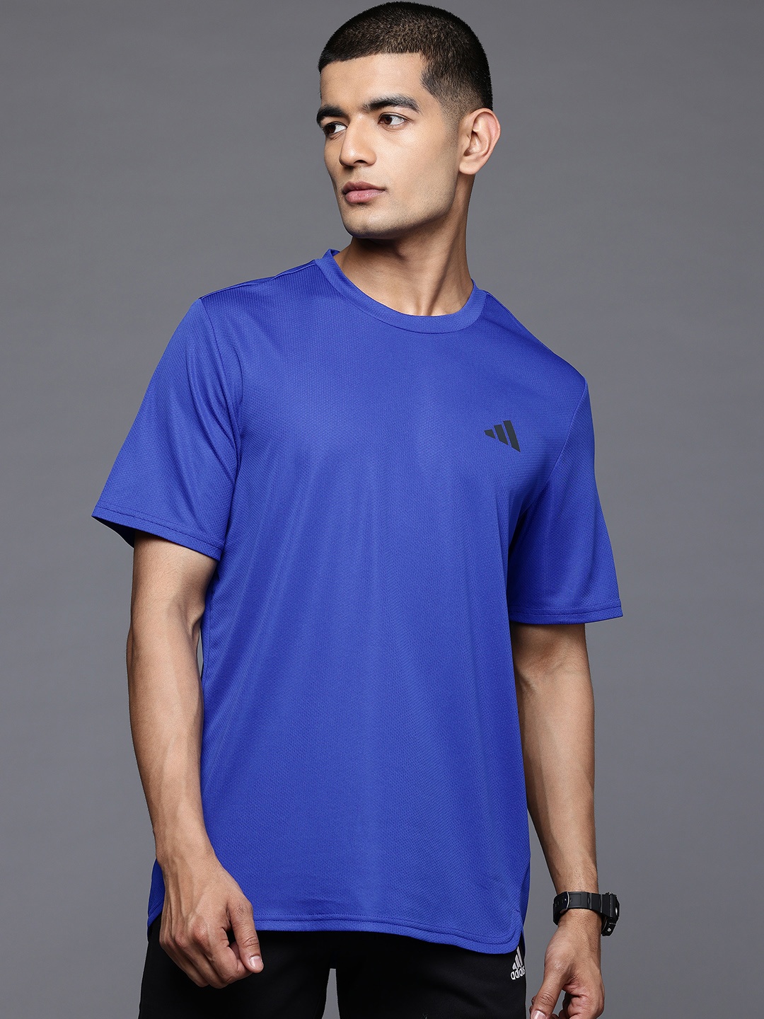 

ADIDAS Drop-Shoulder Sleeve D4M T-shirt, Blue