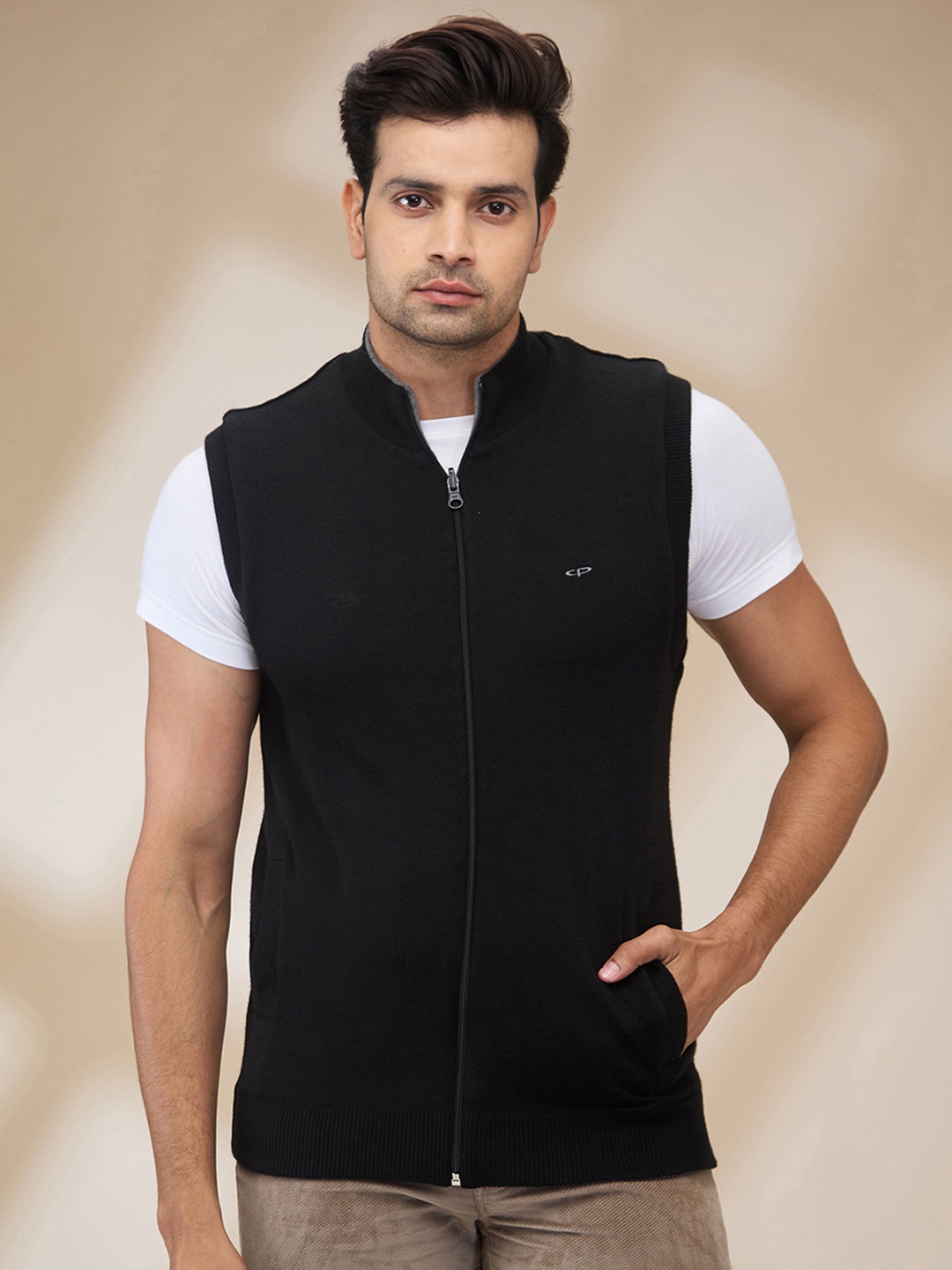 

ColorPlus Men Cardigan, Black