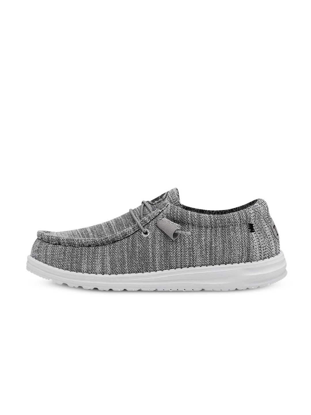 

HEYDUDE Men Wally Woven Design Slip-On Loafers, Grey