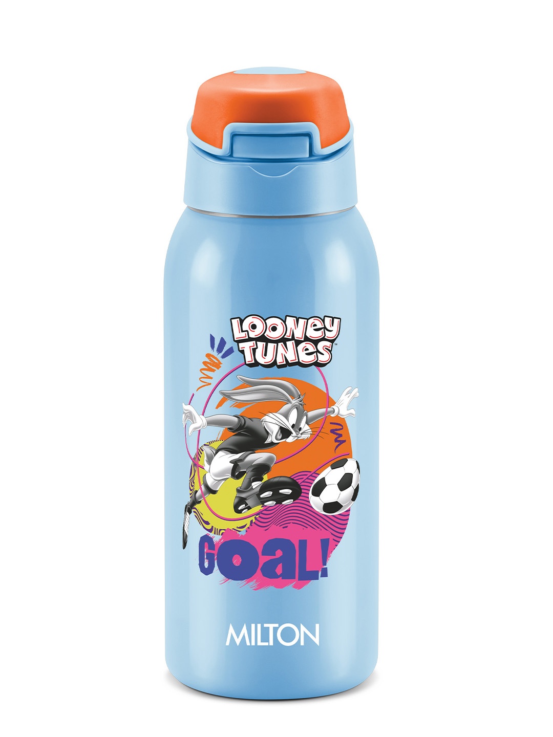 

Milton Kids Sportive 400 Blue Looney Tunes Printed Vacuum Insulated Water Bottle 400 ml