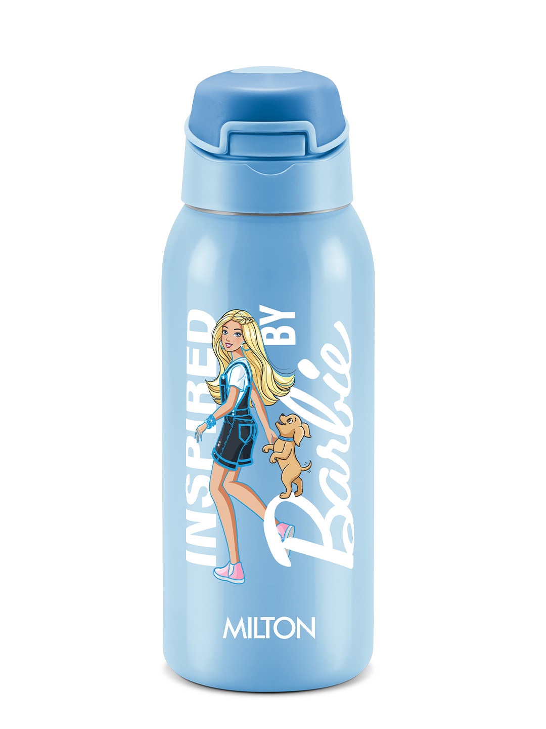 

Milton Kids Sportive 400 Blue Barbie Thermosteel Vacuum Insulated Water Bottle 400 ml