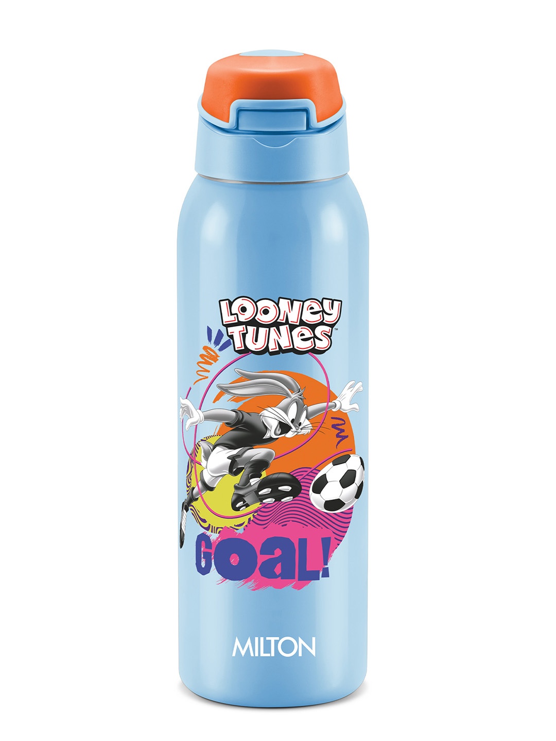 

Milton Kids Sportive 600 Blue Looney Tunes Printed Vacuum Insulated Water Bottle 580 ml