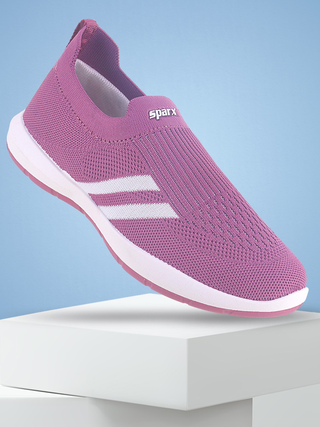 

Sparx Women Slip-On Sneakers, Purple