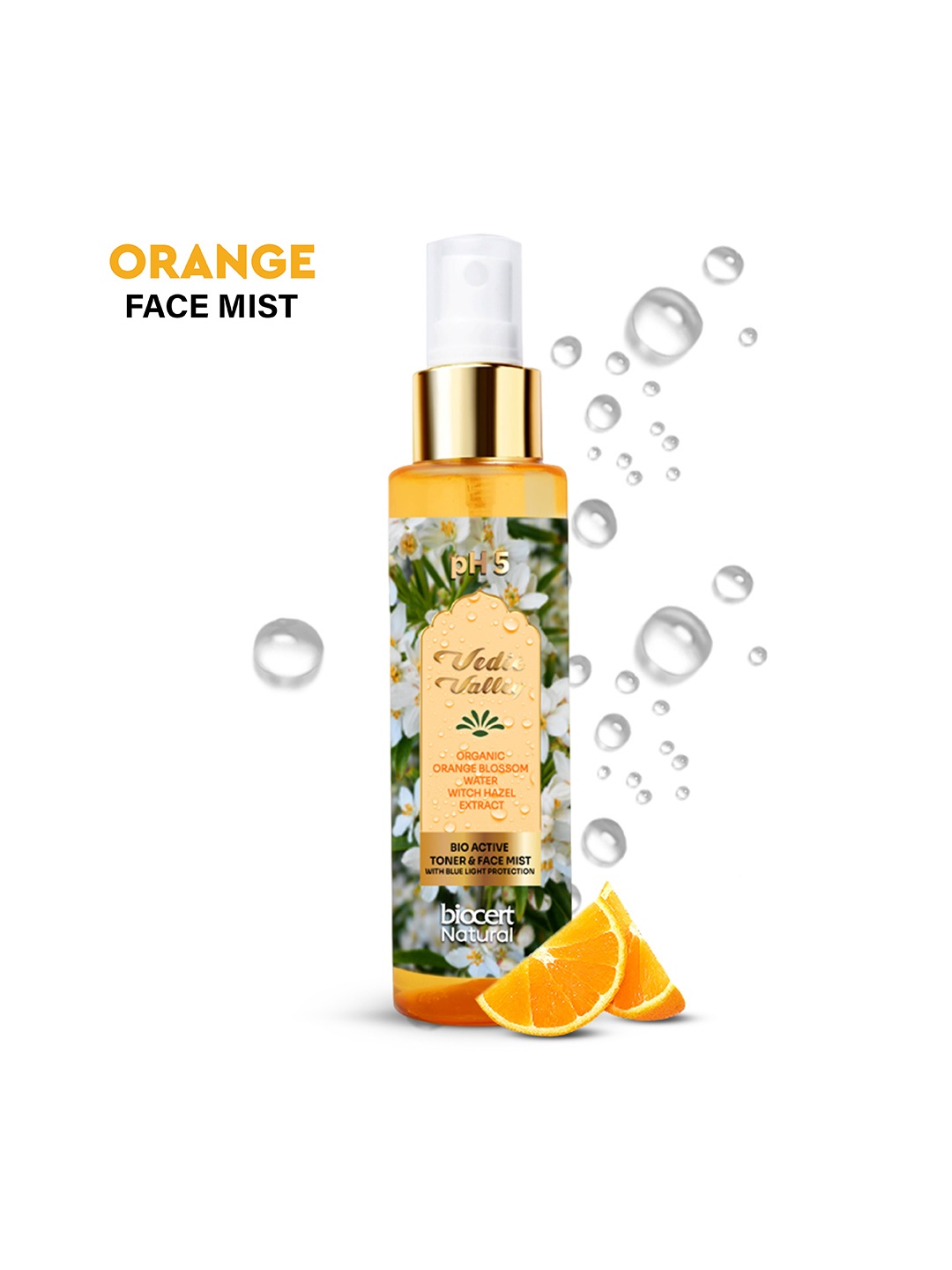 

Vedic Valley Hydrating Orange Face mist - 100 ml