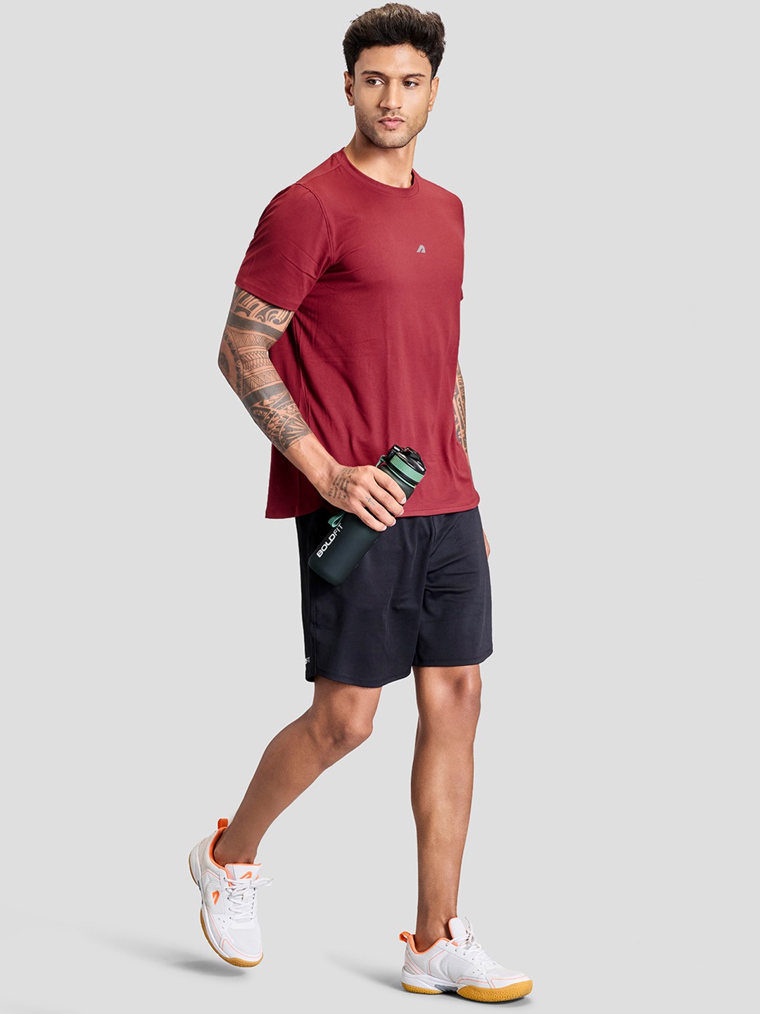 

BOLDFIT Anti Odour Training Tshirt, Red