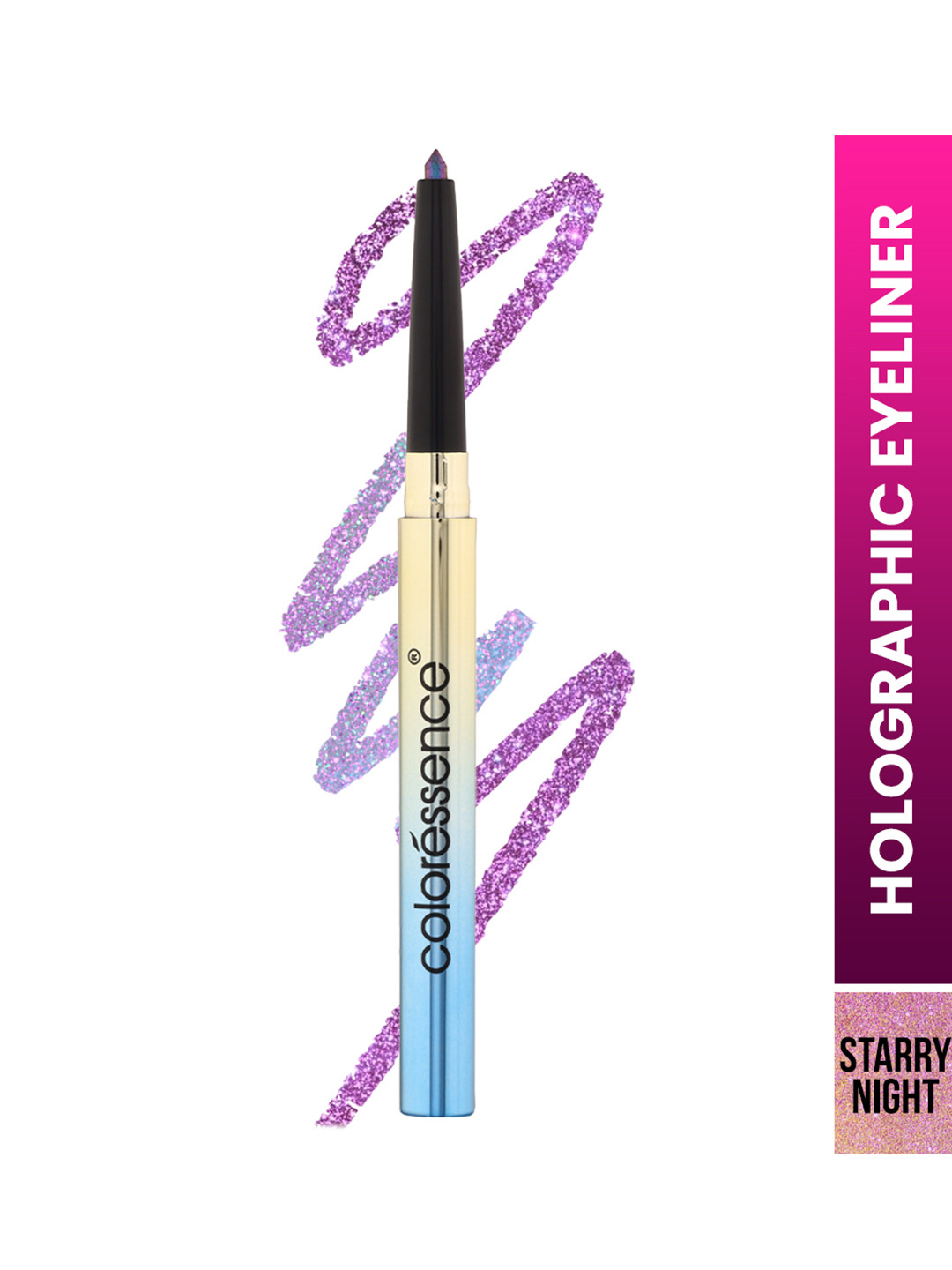 

Coloressence Multi-Dimensional Holographic Shimmery Effect Eyeliner - 0.35 g -Starry Night, Purple