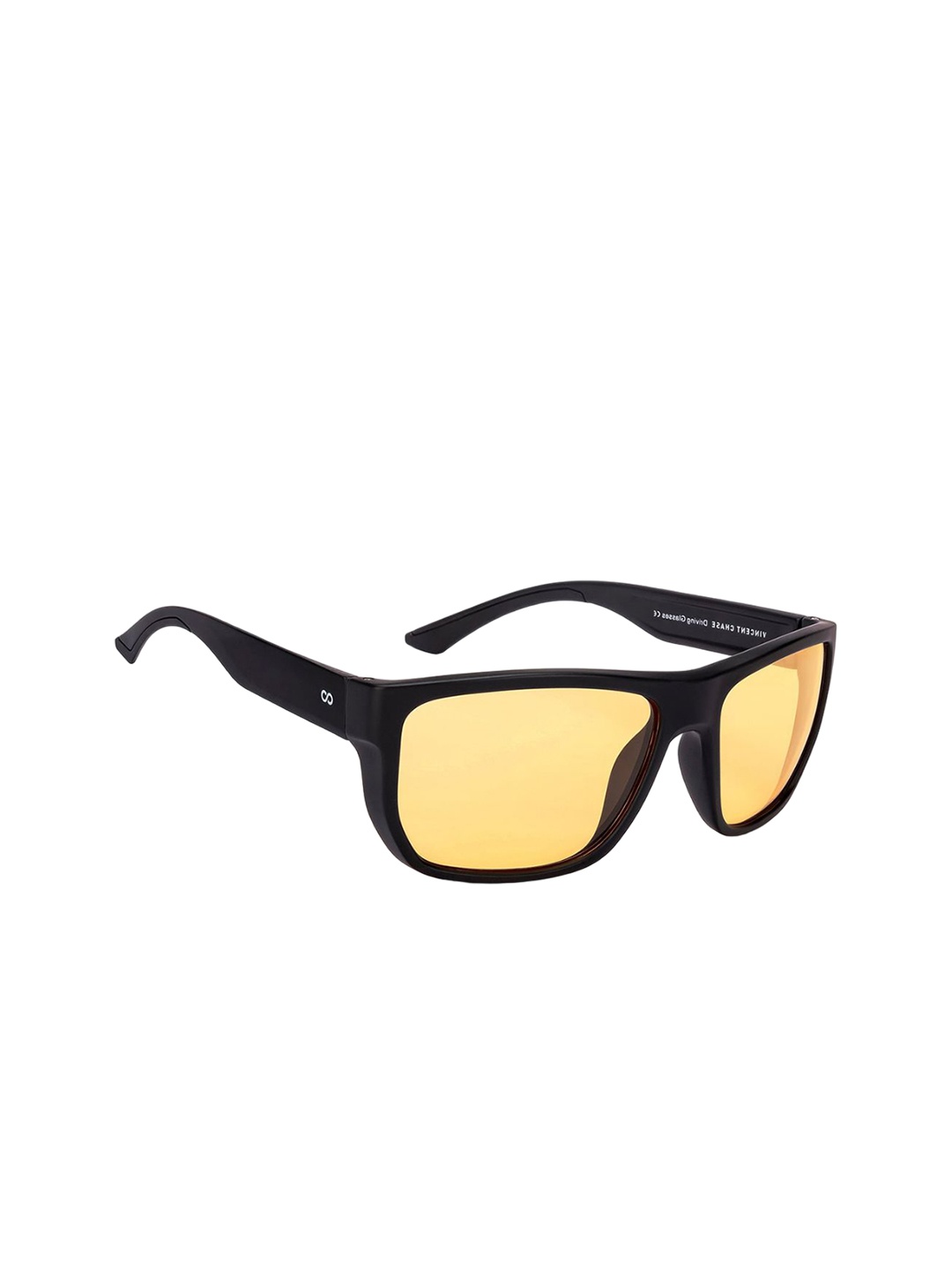 

Vincent Chase Unisex Wayfarer Sunglasses with UV Protected Lens 222356, Yellow