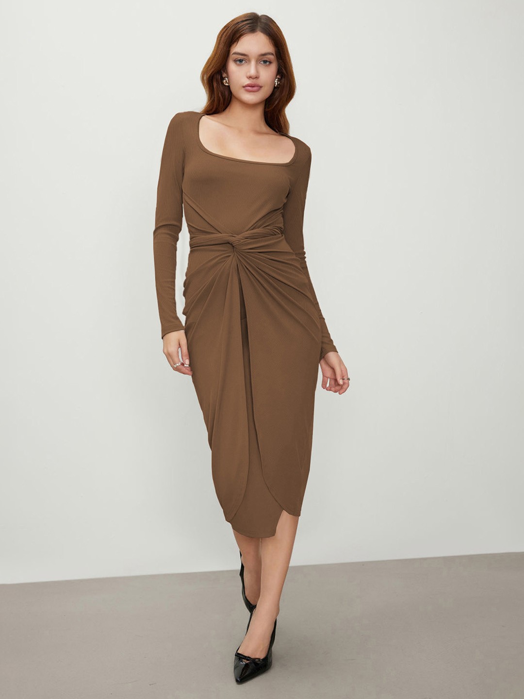 

LULU & SKY Dress, Brown