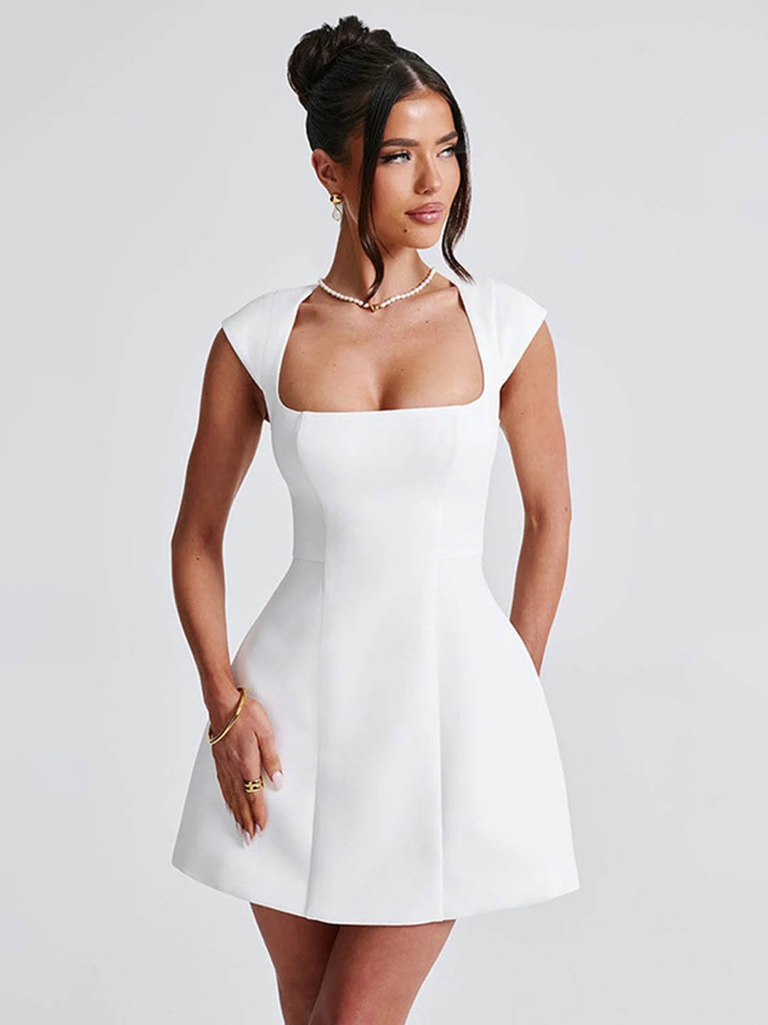 

LULU & SKY Dress, White