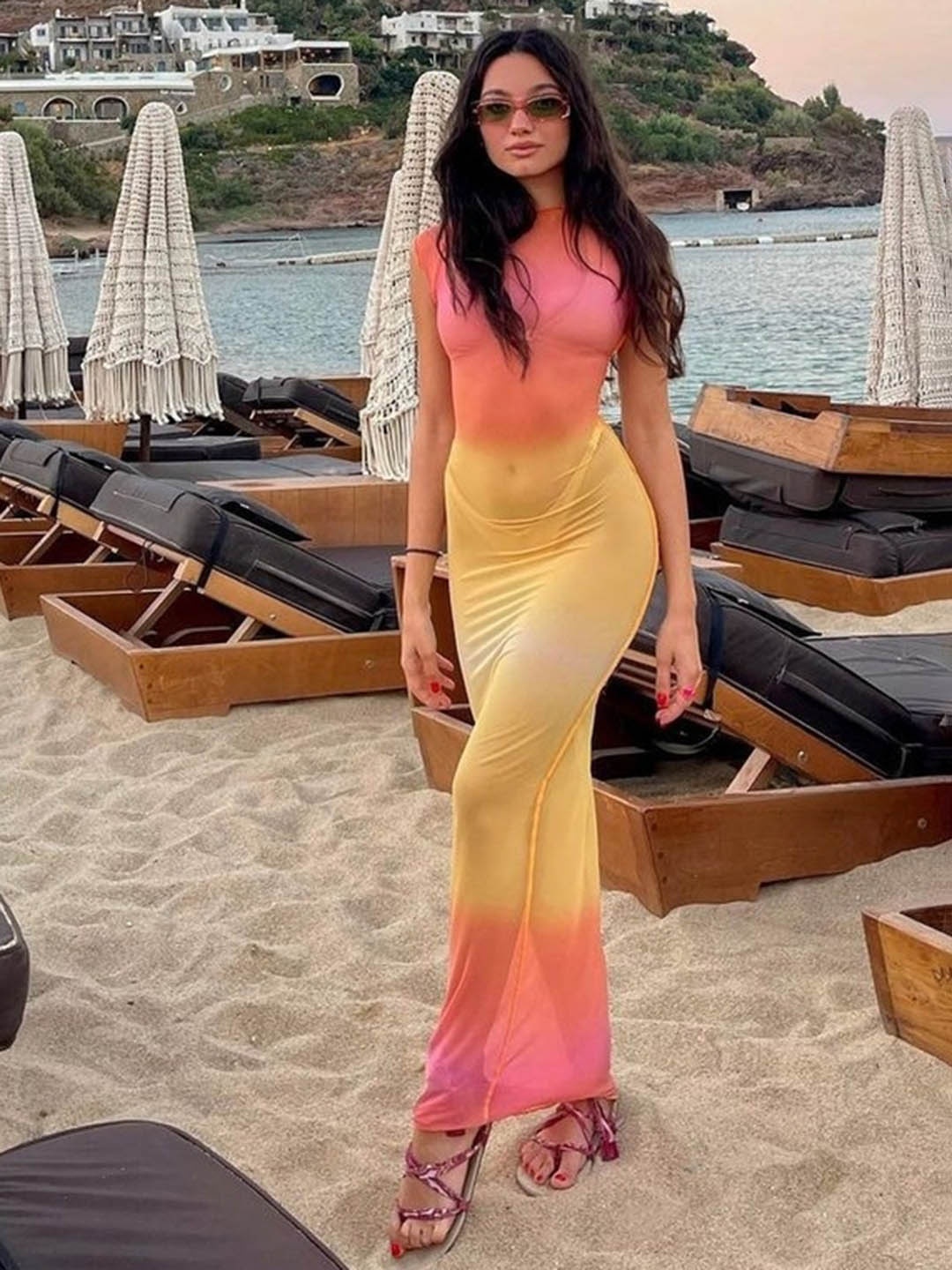 

LULU & SKY Dress, Yellow