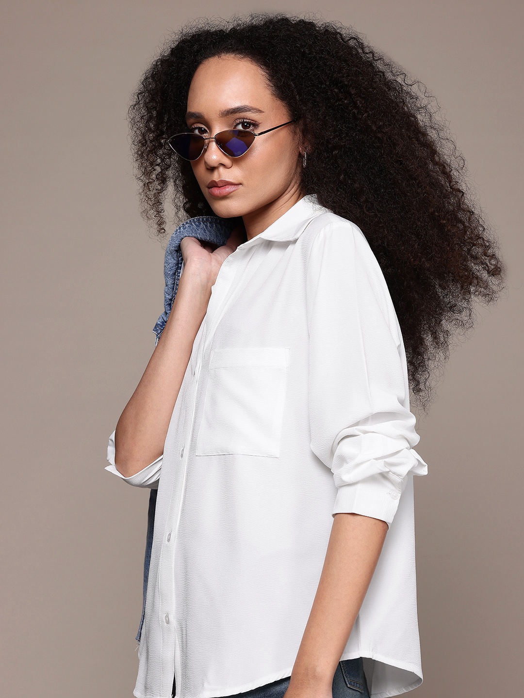 

The Roadster Lifestyle Co. Casual Shirt, White
