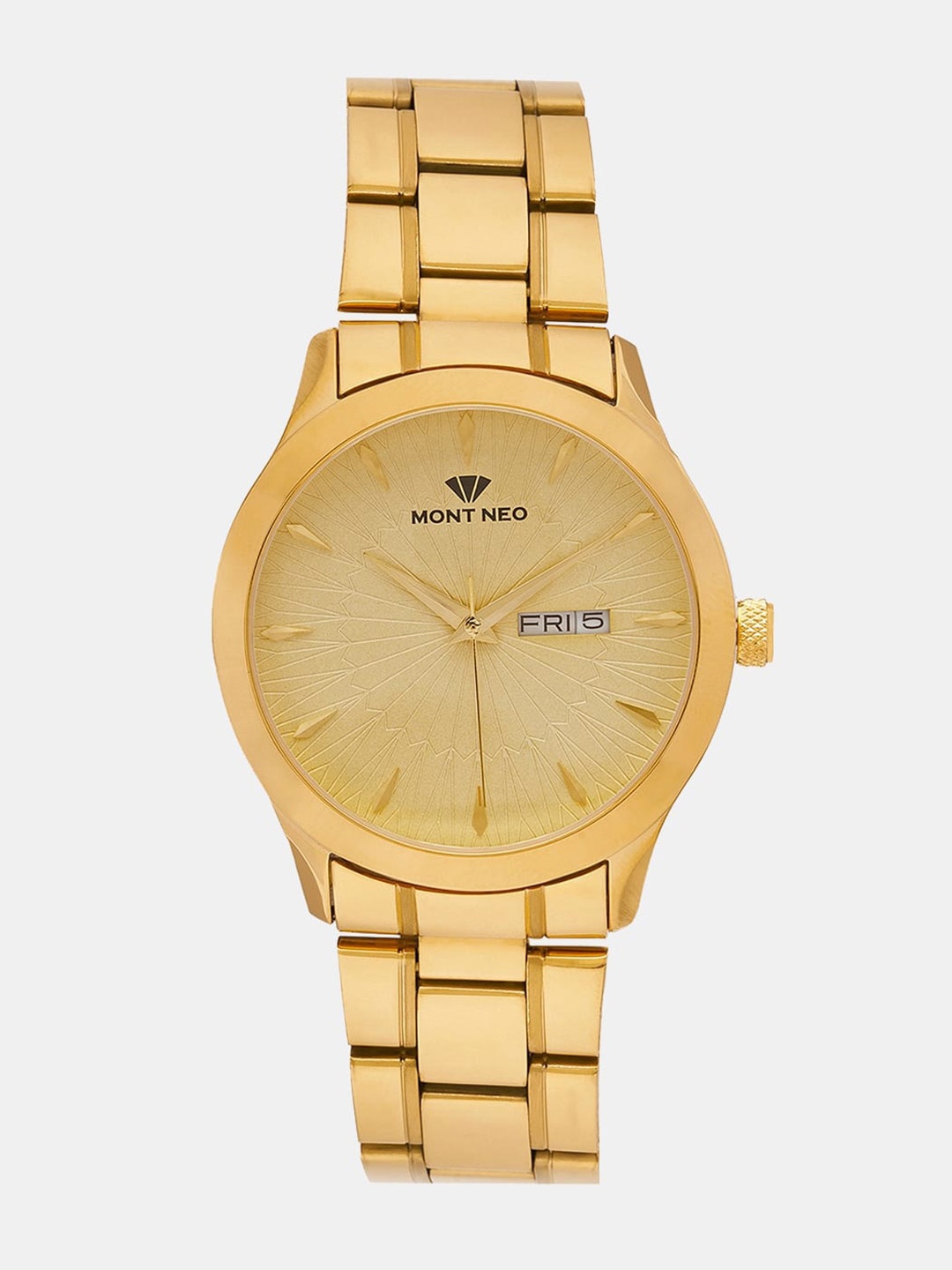 

MONT NEO Men Dial & Straps Watch 8014D-M2208, Gold
