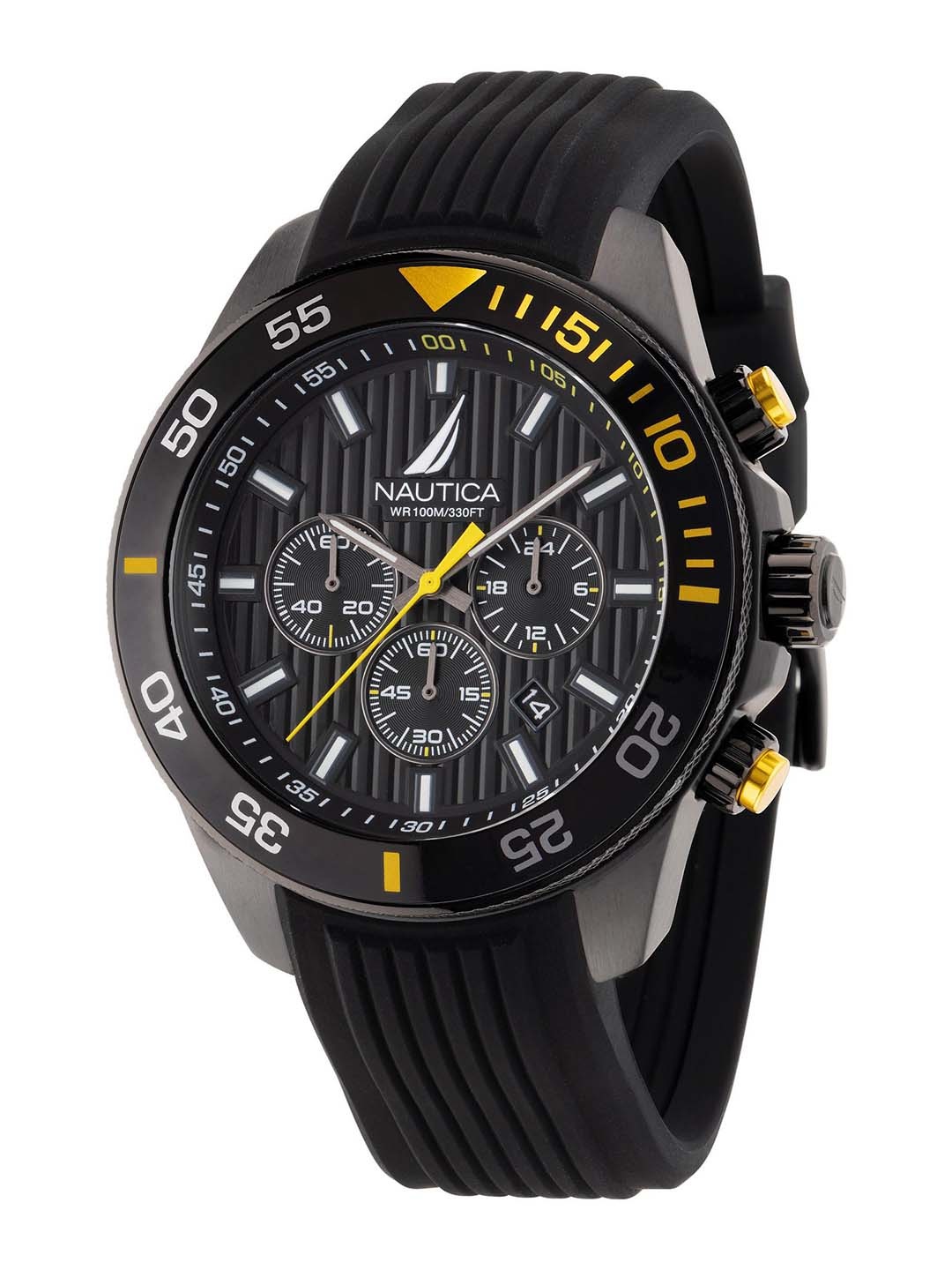 

Nautica Men Dial & Straps Analogue Watch NAPNOS302, Black