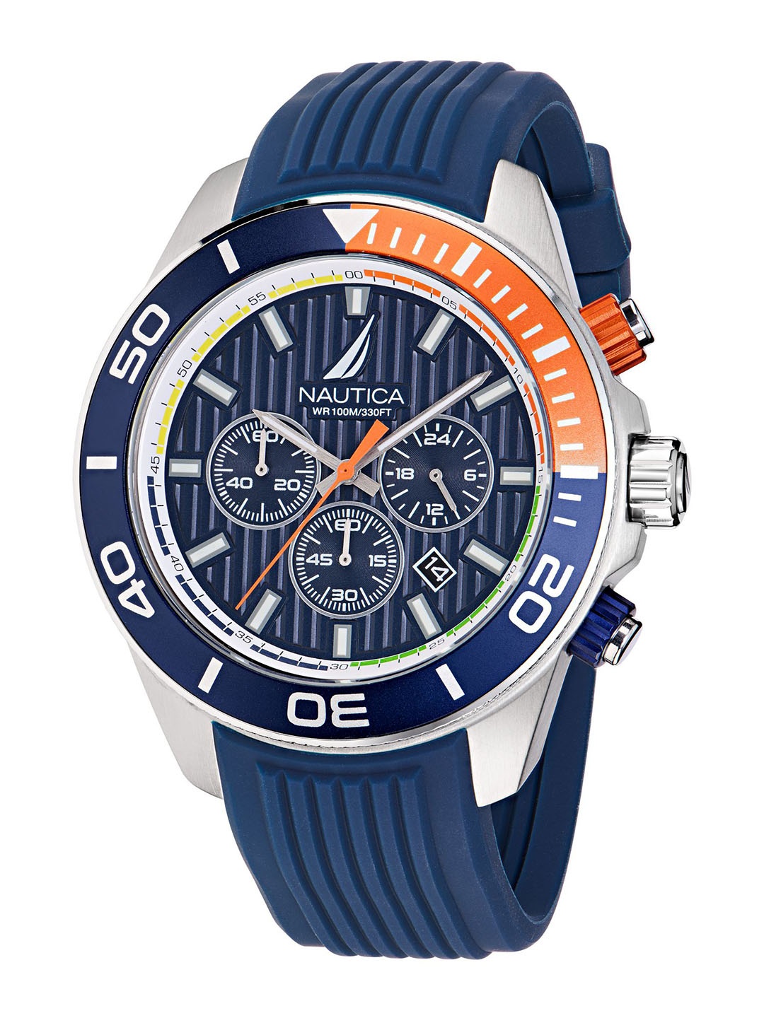 

Nautica Men Dial & Straps Analogue Watch NAPNOF302, Blue