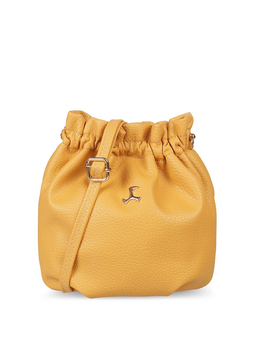 

Mochi Women Shopper Potli Sling Bag, Yellow