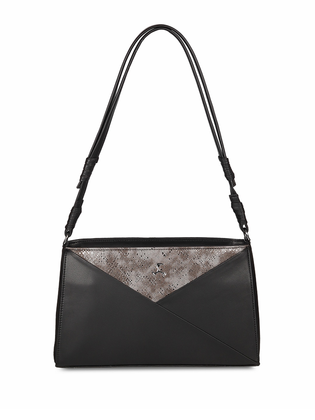 

Mochi Women Structured Shoulder Bag, Black