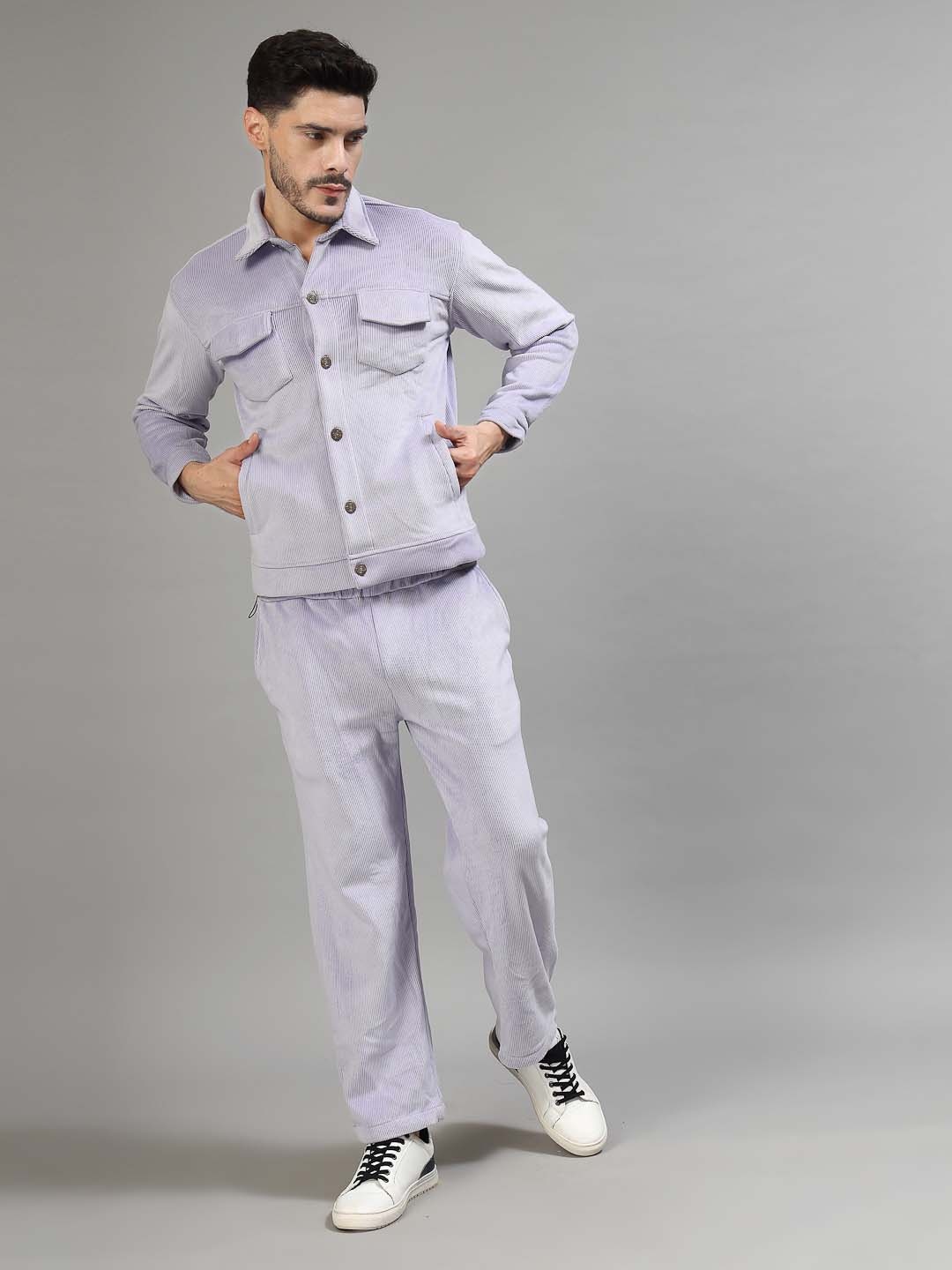 

NEUDIS Shirt & Trousers Co-Ords, Lavender