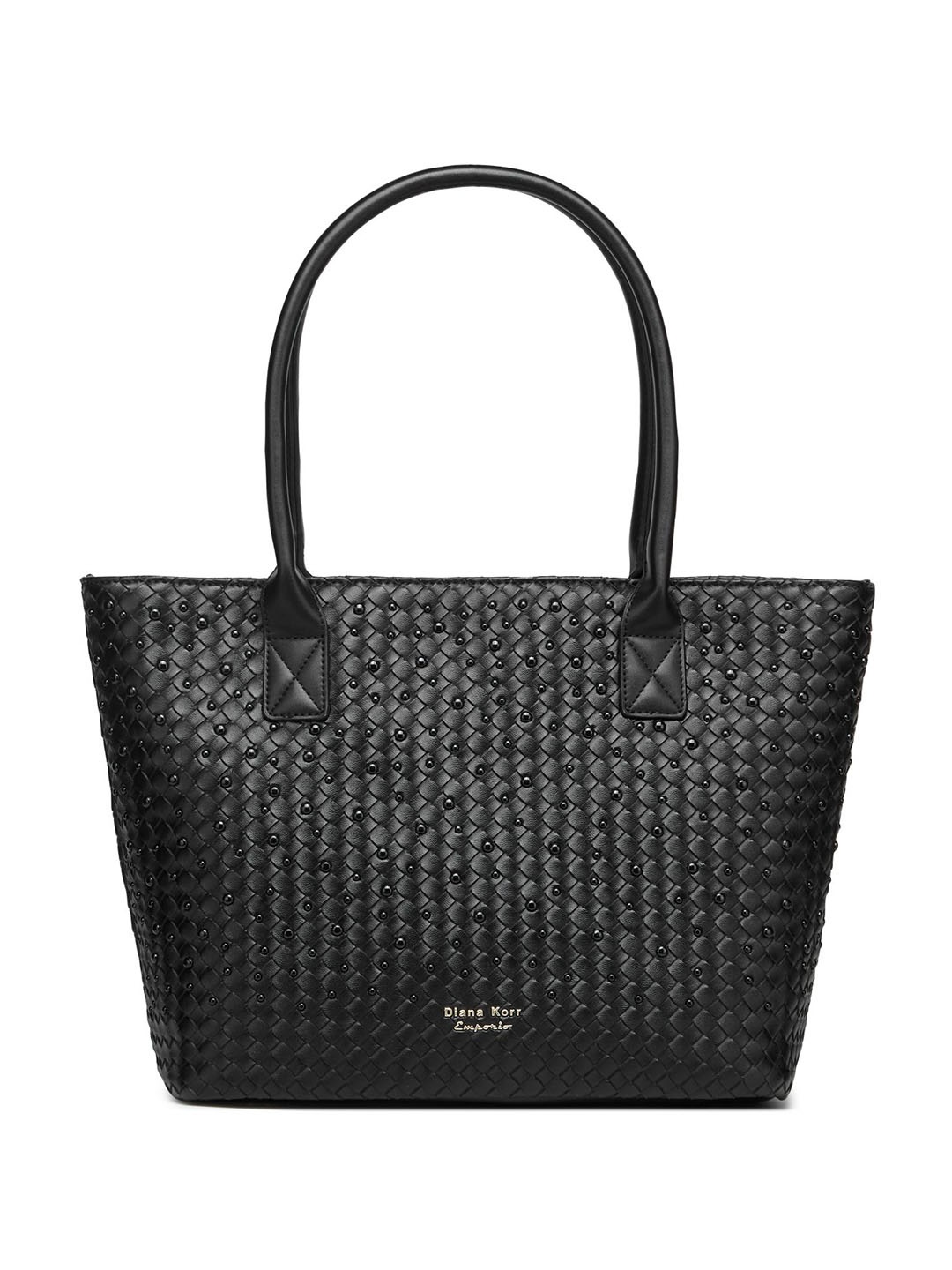 

Diana Korr PU Shopper Handheld Bag, Black