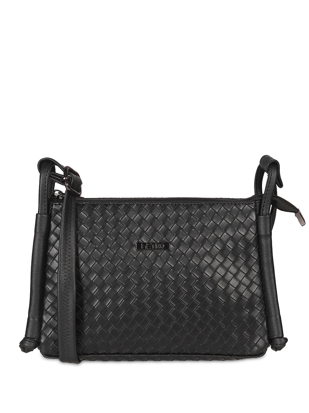 

Metro Women Structured Shoulder Bag with Quilted, Black