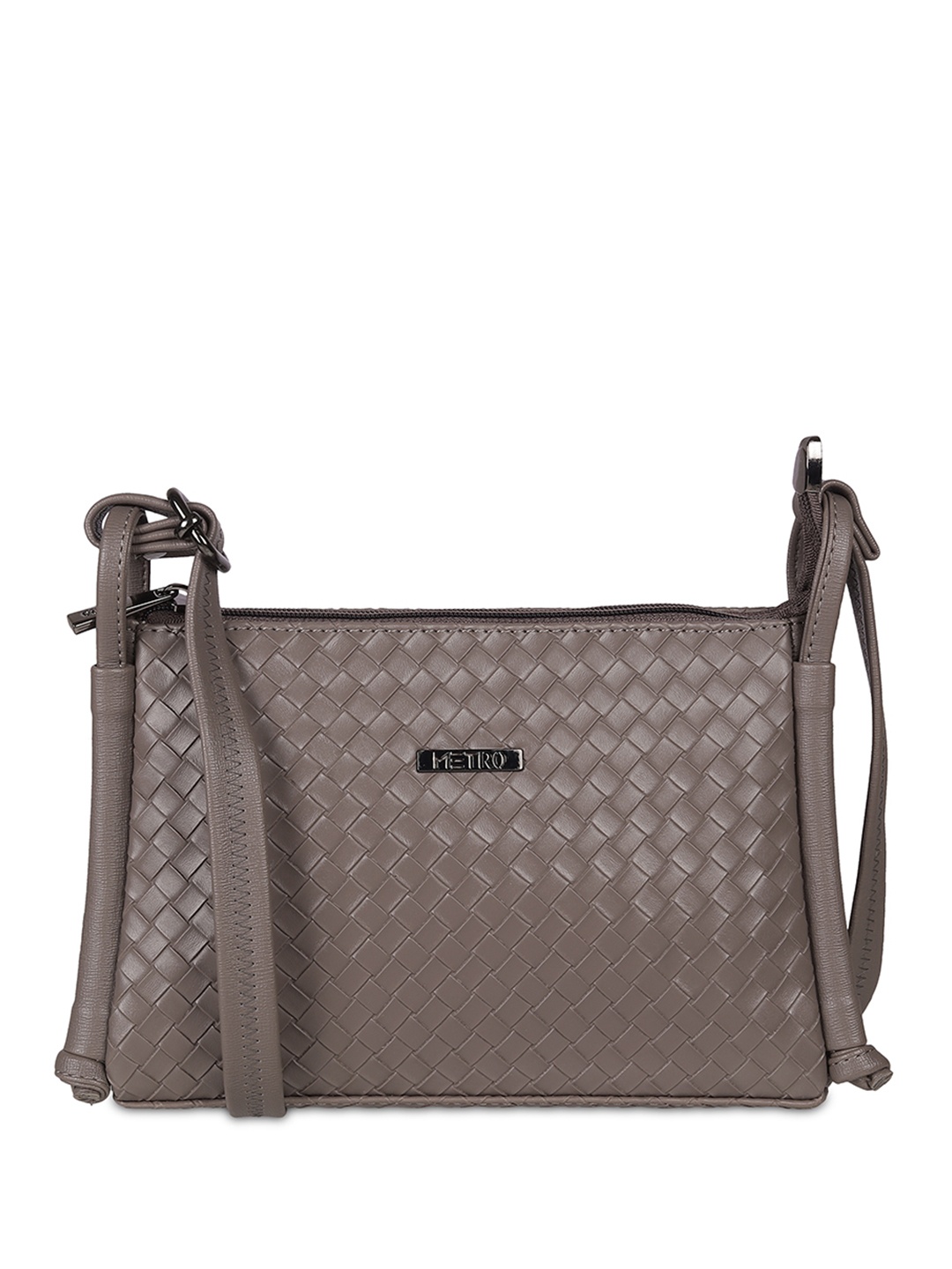 

Metro Women Swagger Shoulder Bag with Quilted, Grey