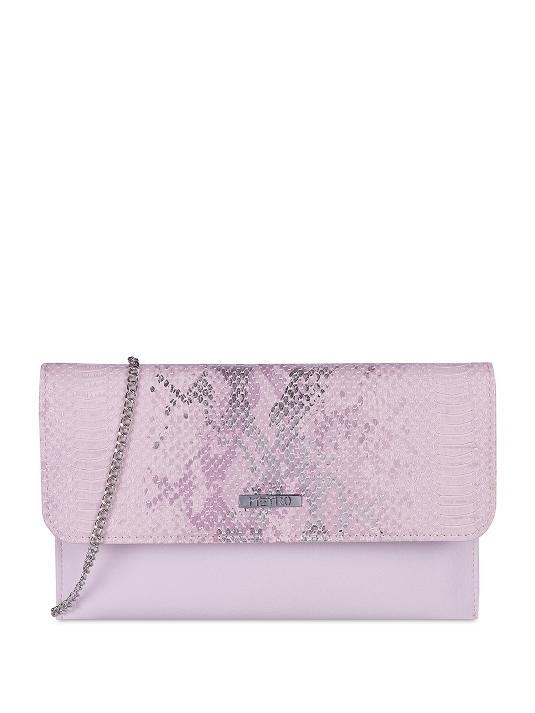 

Metro Textured Swagger Sling Bag, Lavender